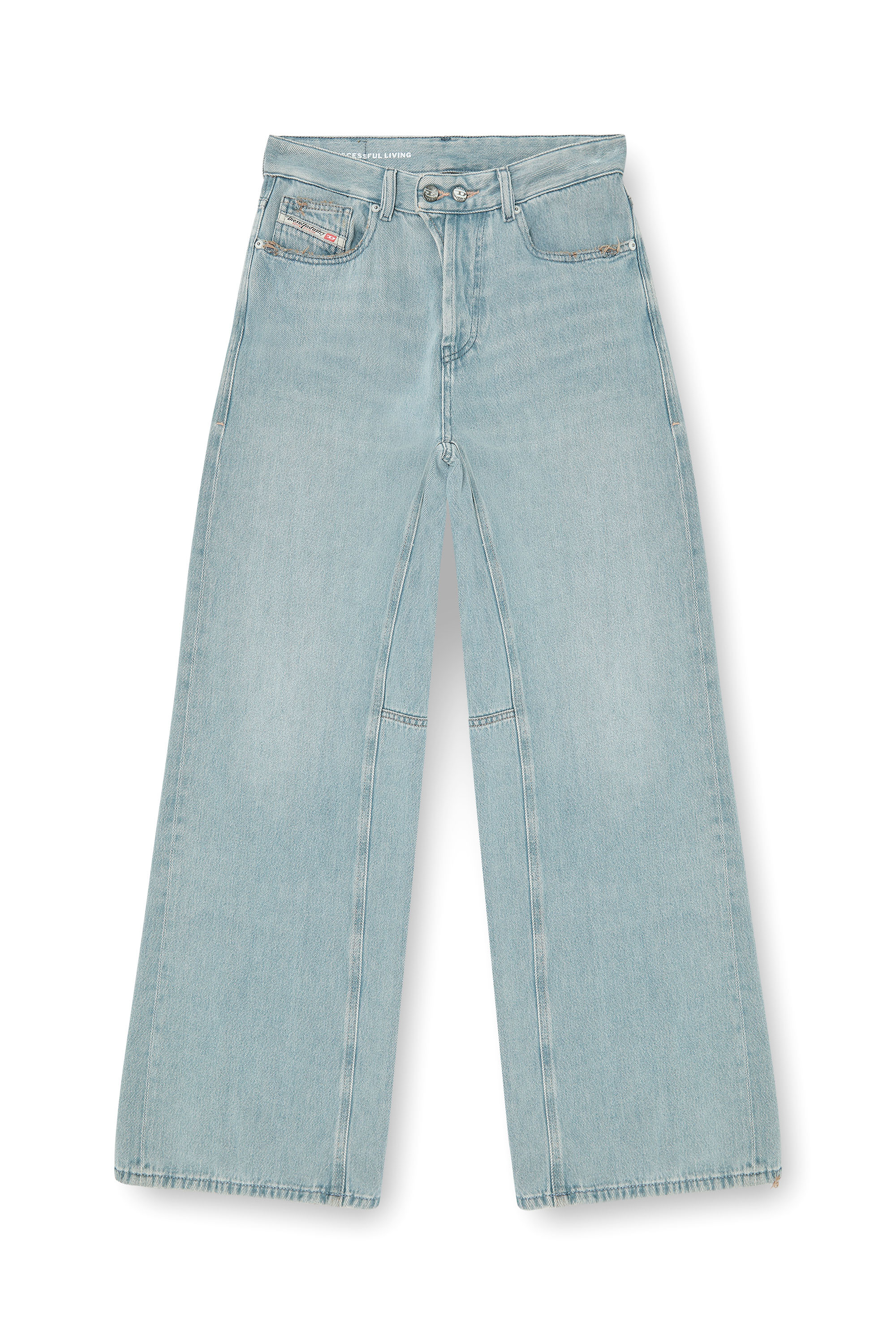Diesel - Relaxed Jeans 1996 D-Sire 09P84 Mujer, Azul Claro - 1