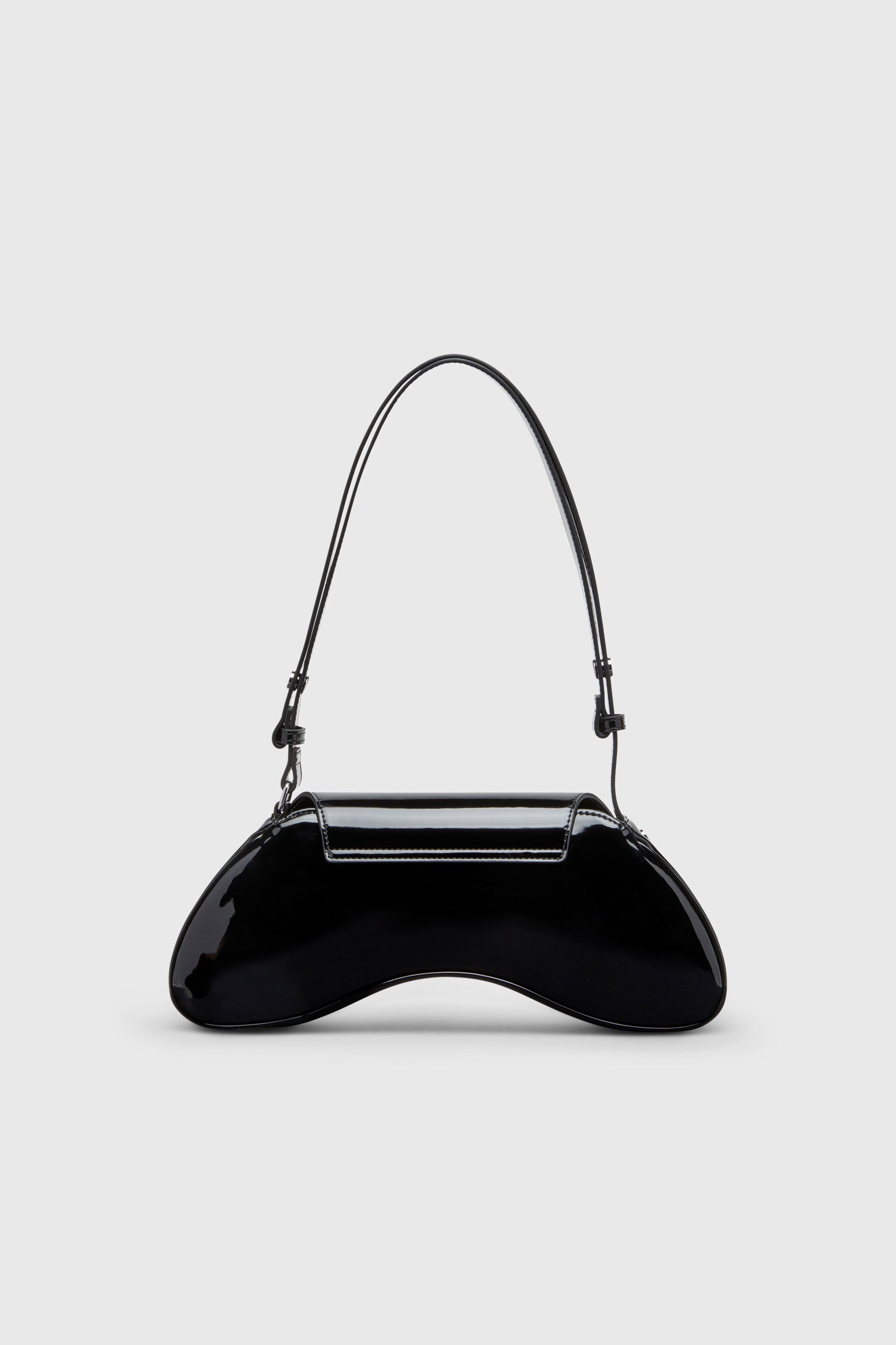 Diesel - PLAY CROSSBODY, Woman's Play-Glossy crossbody bag in Black - 3