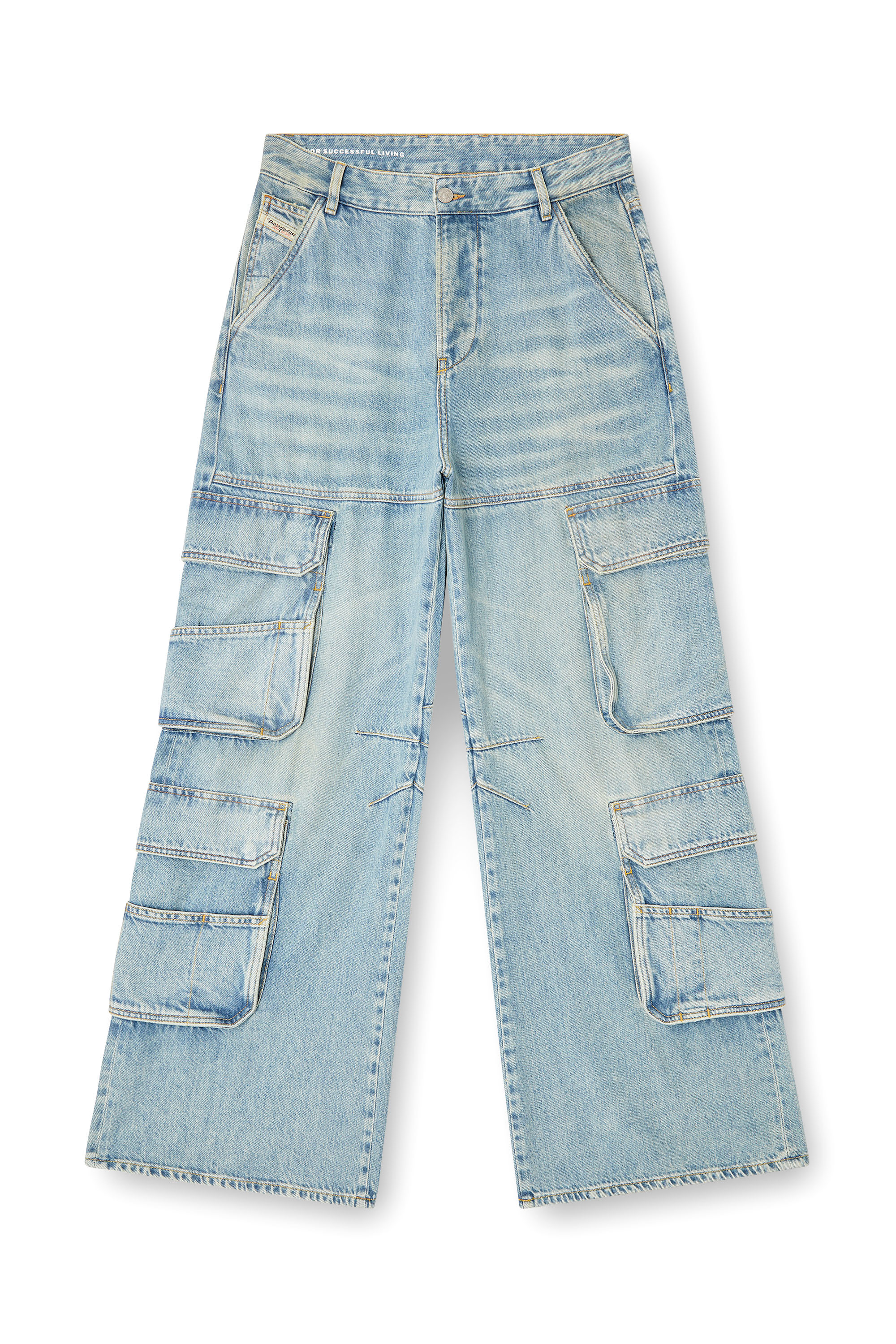 Diesel - Relaxed Jeans 1996 D-Sire 0DBCX Mujer, Azul Claro - 1