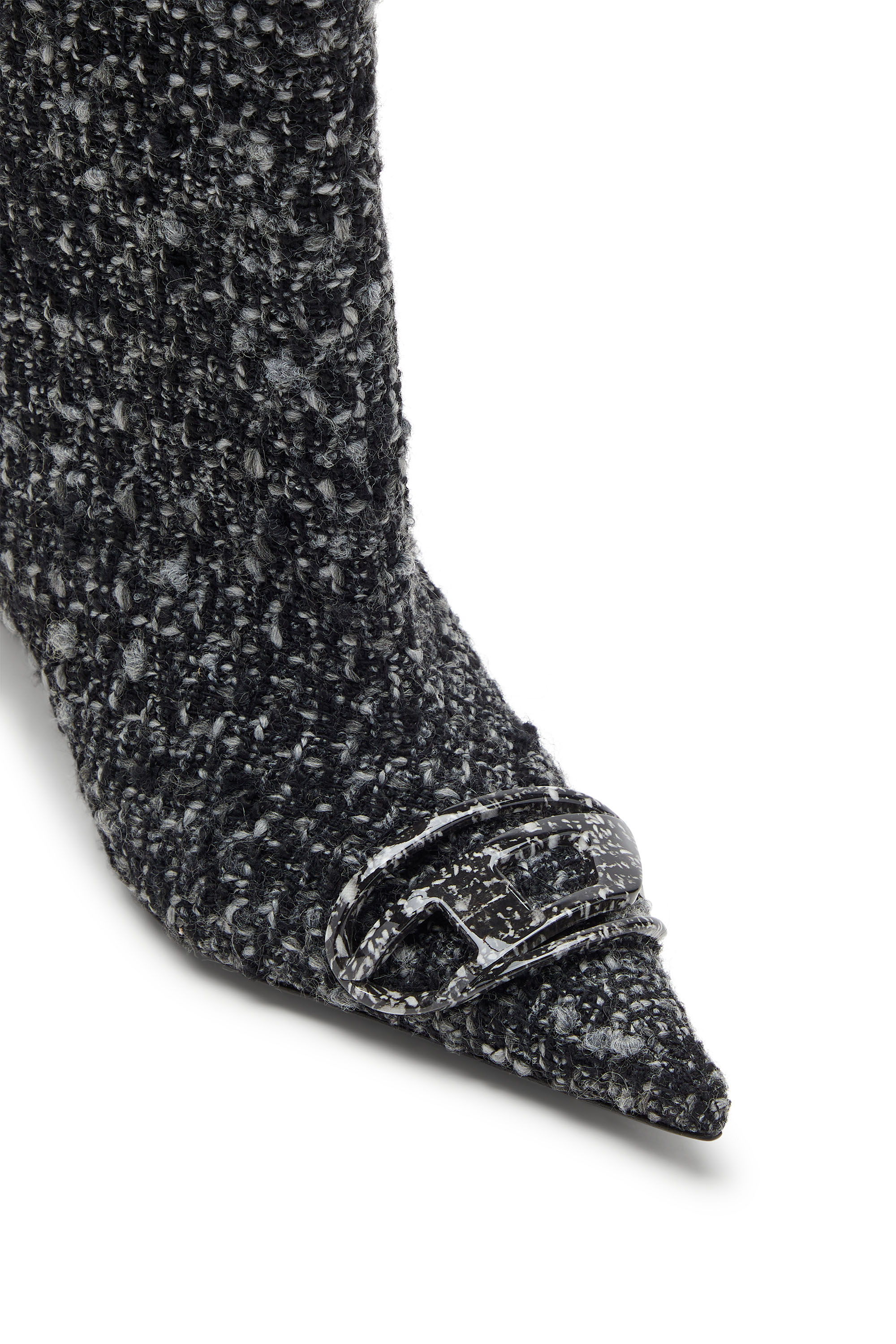 D-VENUS 40 KB TUBE, Noir Diesel - D-VENUS 40 KB TUBE, Bottes hauteur genou en bouclé Femme in Noir - 5