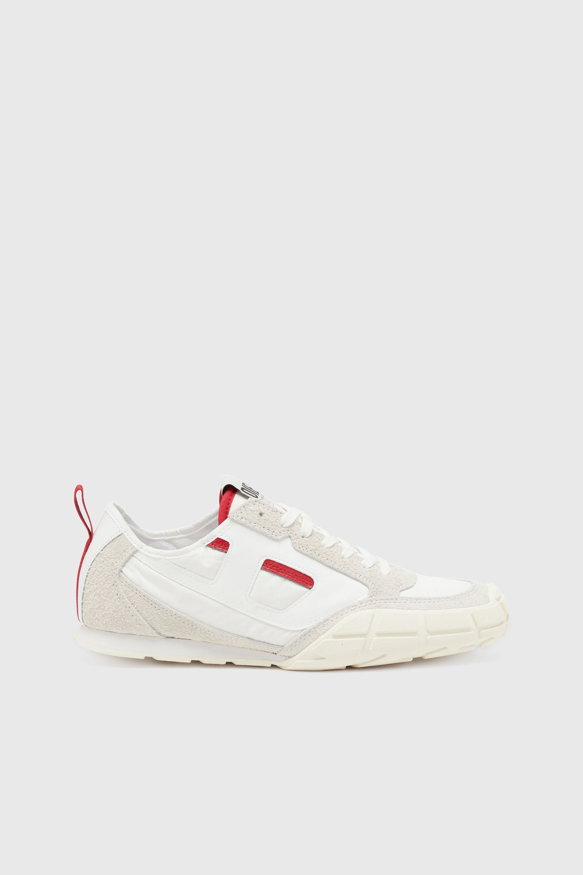 Diesel - S-PAGODHA LOW, S-Pagodha-Sneakers en cuir, su&egrave;de et tissu ind&eacute;chirable Homme in Polychrome - 1