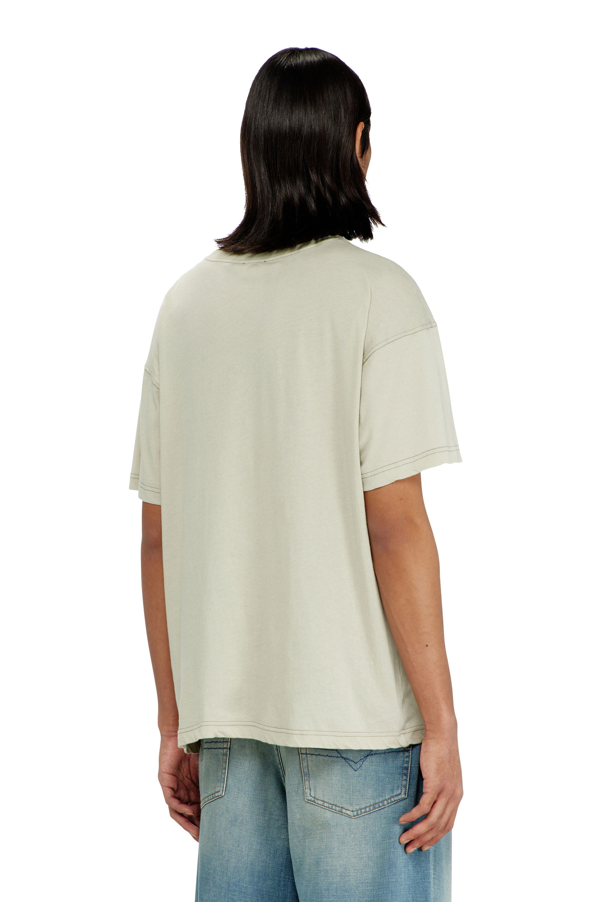 Diesel - T-NORM-AA1, Male's Regular T-shirt with Phoenix print in null - 4