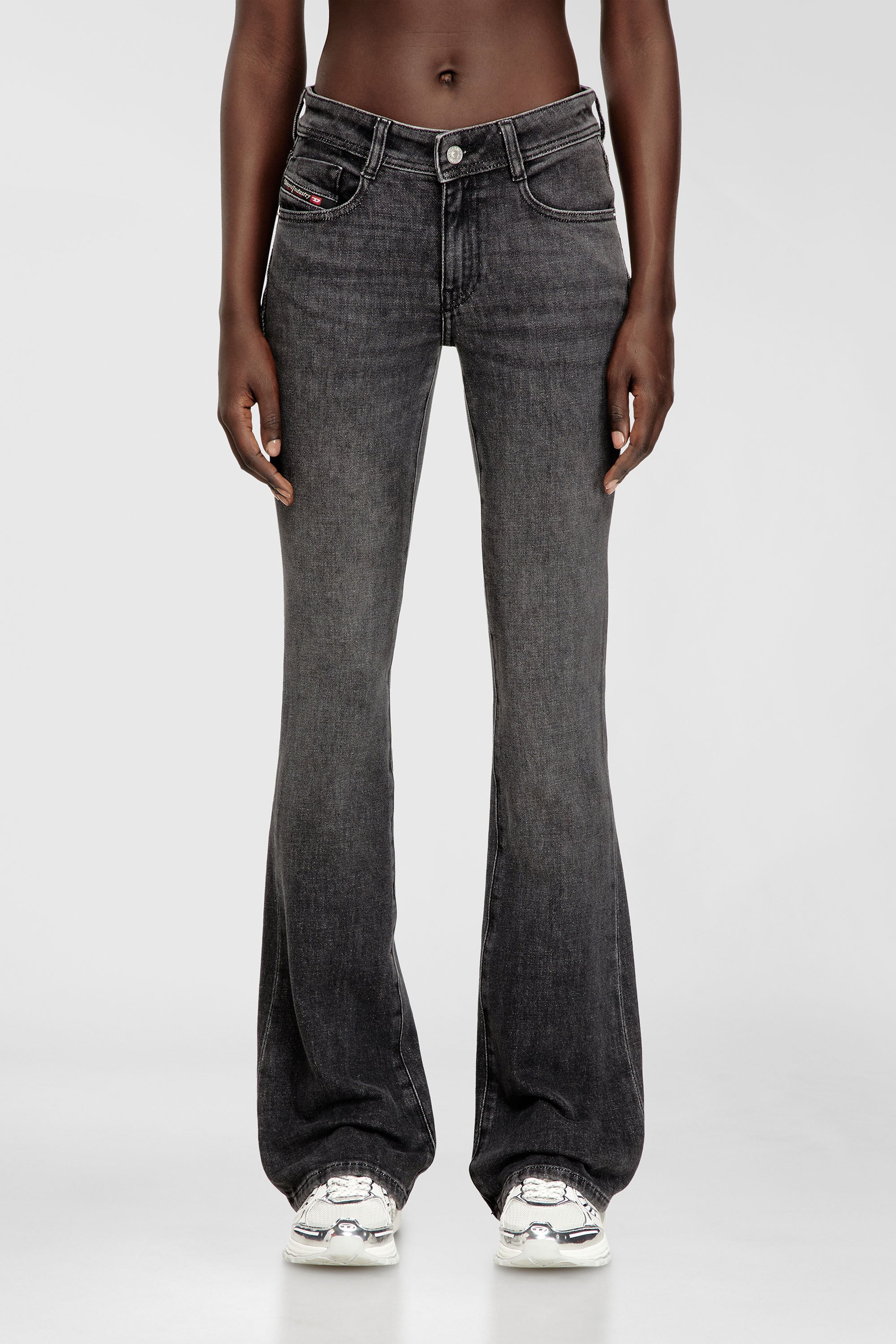 Diesel - Female's Bootcut Jeans 1969 D-Ebbey 0ADBE, Black/Dark Grey - 2