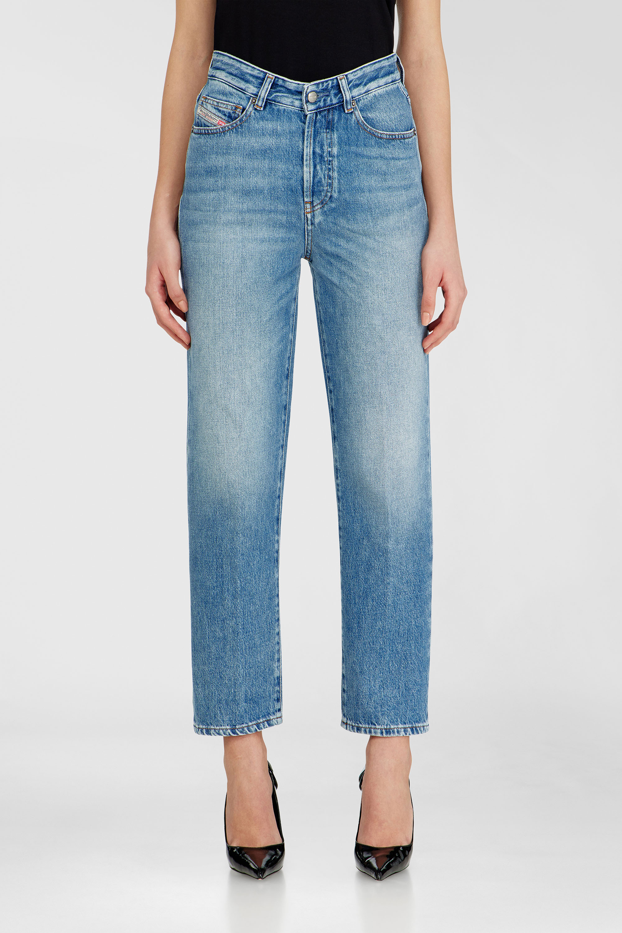 Diesel - Woman's Regular Jeans 1981 D-Went 09Q07, Light Blue - 2