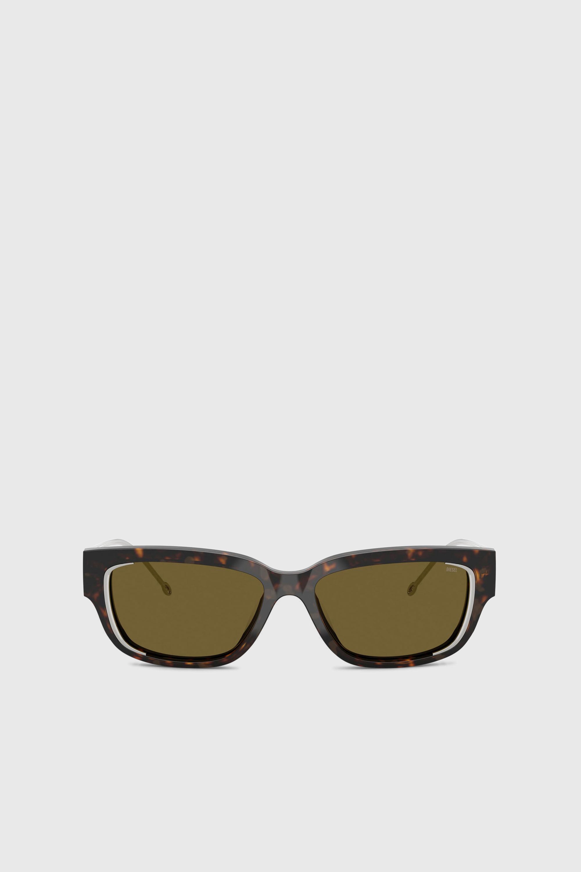 Diesel - 0DL2002 SIZE 56, Gafas rectangulares Unisex in Marr&oacute;n - 1