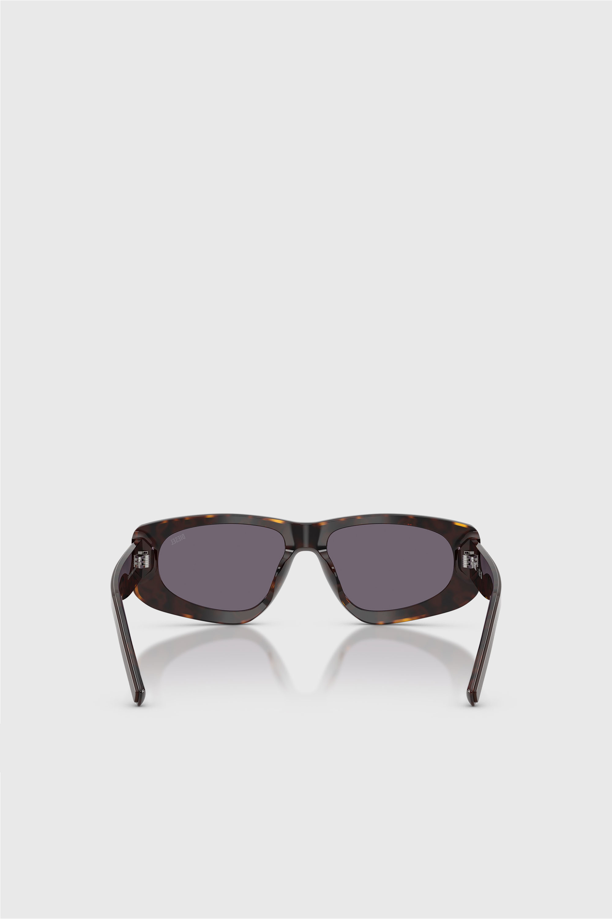 Diesel - 0DL2021U, Unisex's Geometric Sunglasses in Brown/Violet - 4