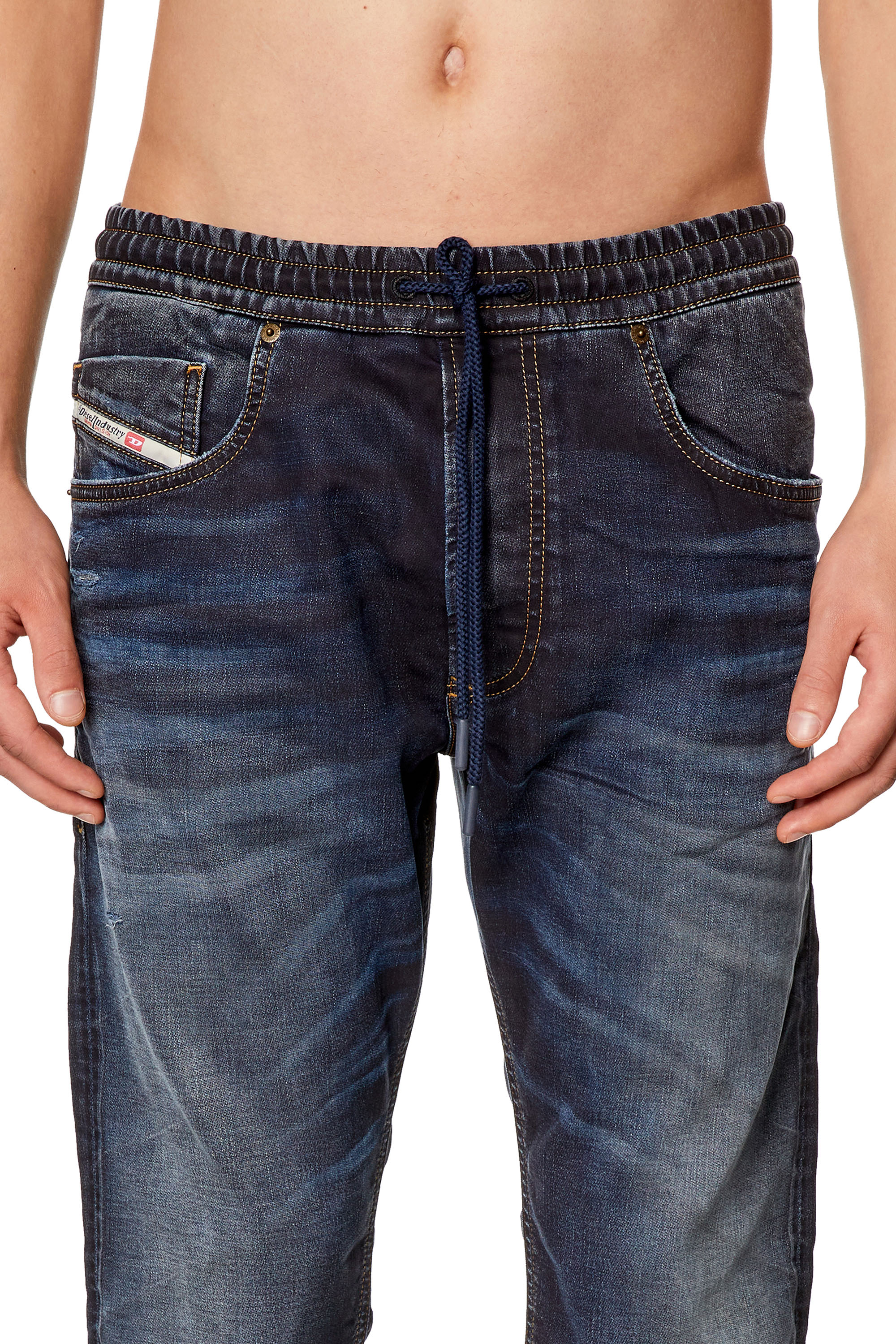 Diesel - Male's Regular 2030 D-Krooley Joggjeans&reg; 09I18, Dark Blue - 5