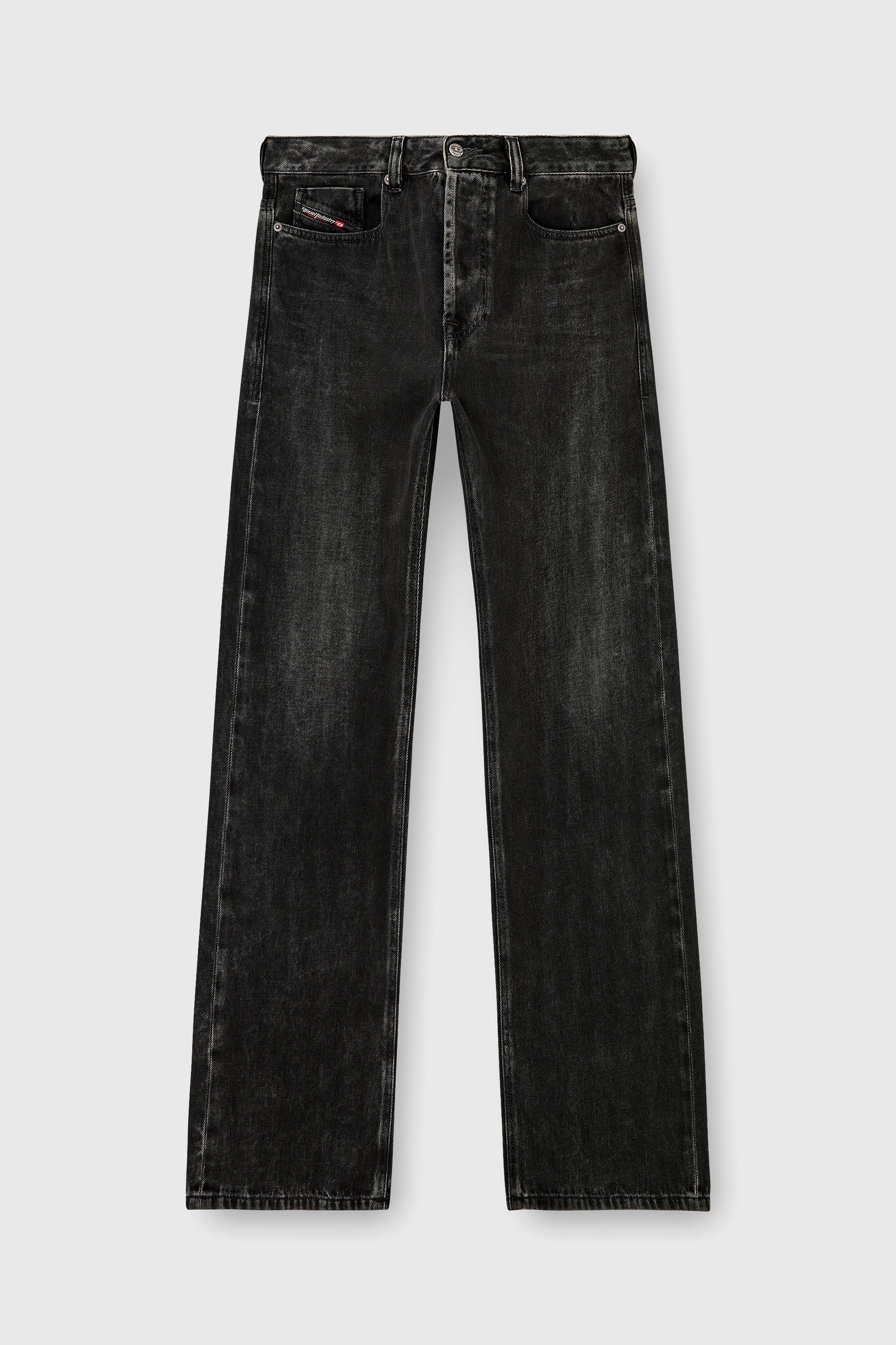 Diesel - Relaxed Jeans 1980 D-Eeper 09J96 Hombre, Negro/Gris oscuro - 6