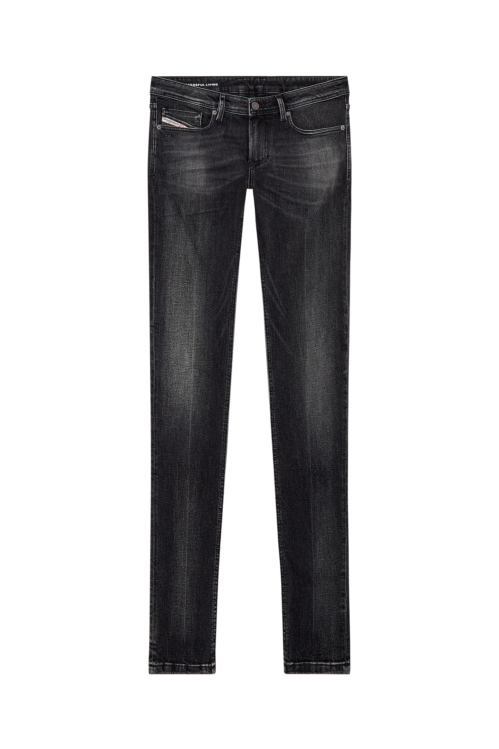 ★DIESEL★ 2015 Babila Denim Pants Black Dark Gray Men's Skinny Jeans | Black/Dark grey | Diesel 1979 Sleenker