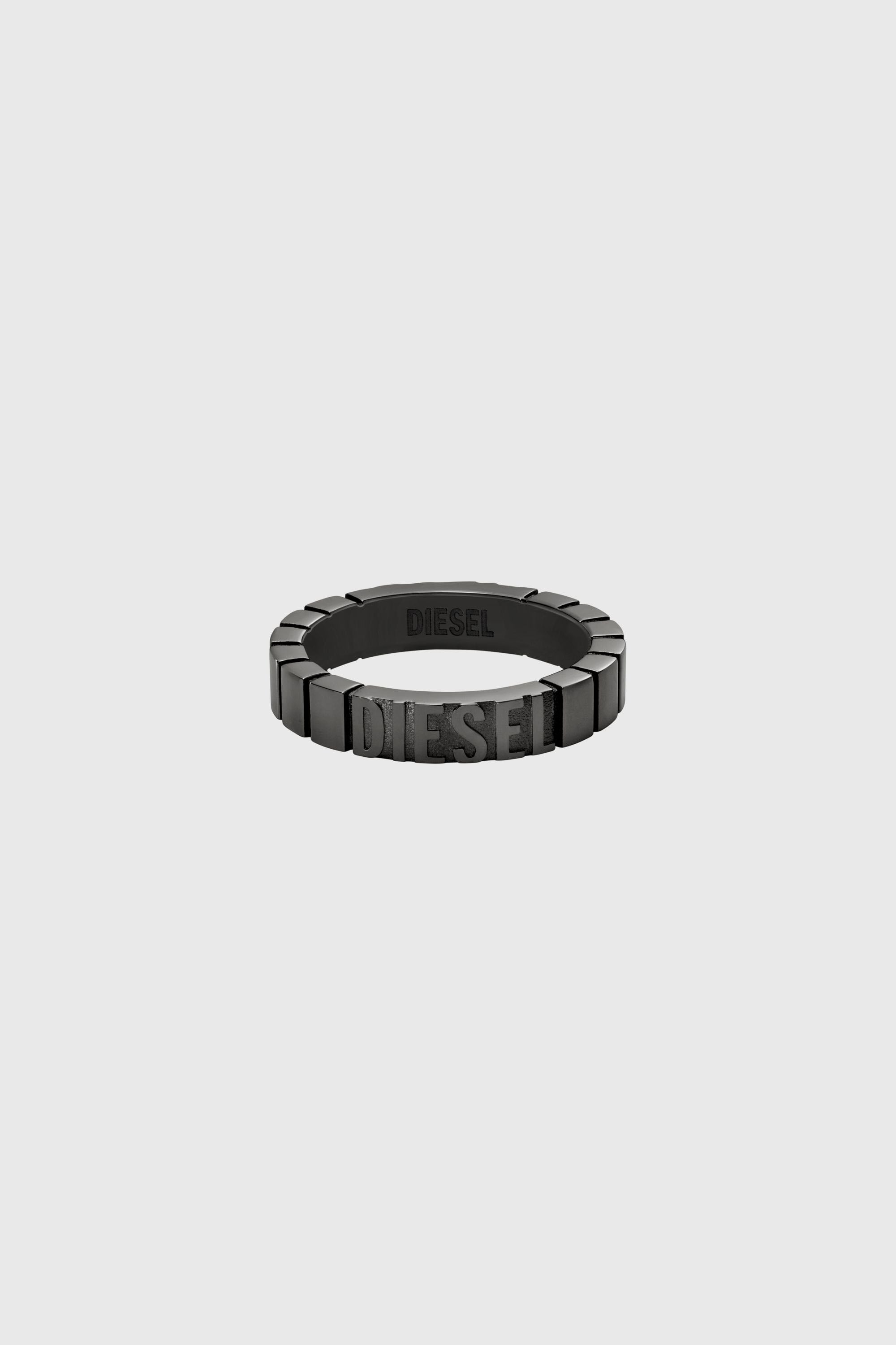 Diesel - DX1612060, Anillo de acero inoxidable Unisex in Negro - 2