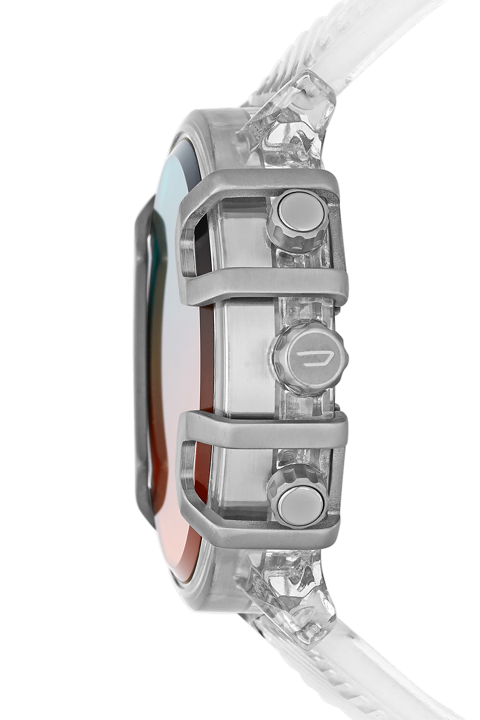 DZ4521 Man: Griffed chronograph white watch | Diesel