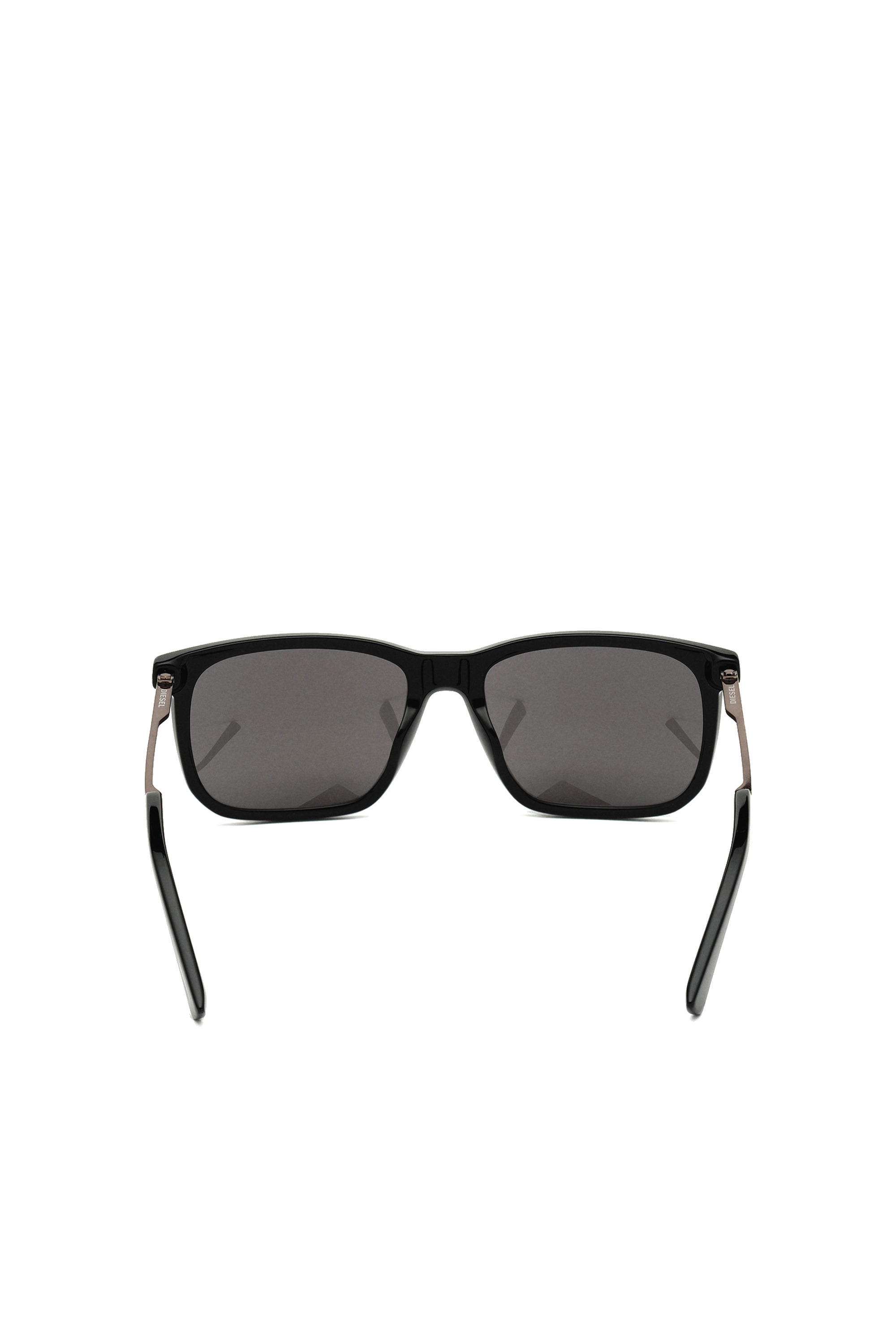 Diesel - DL0309, Man's Acetate sunglasses in Black - 3