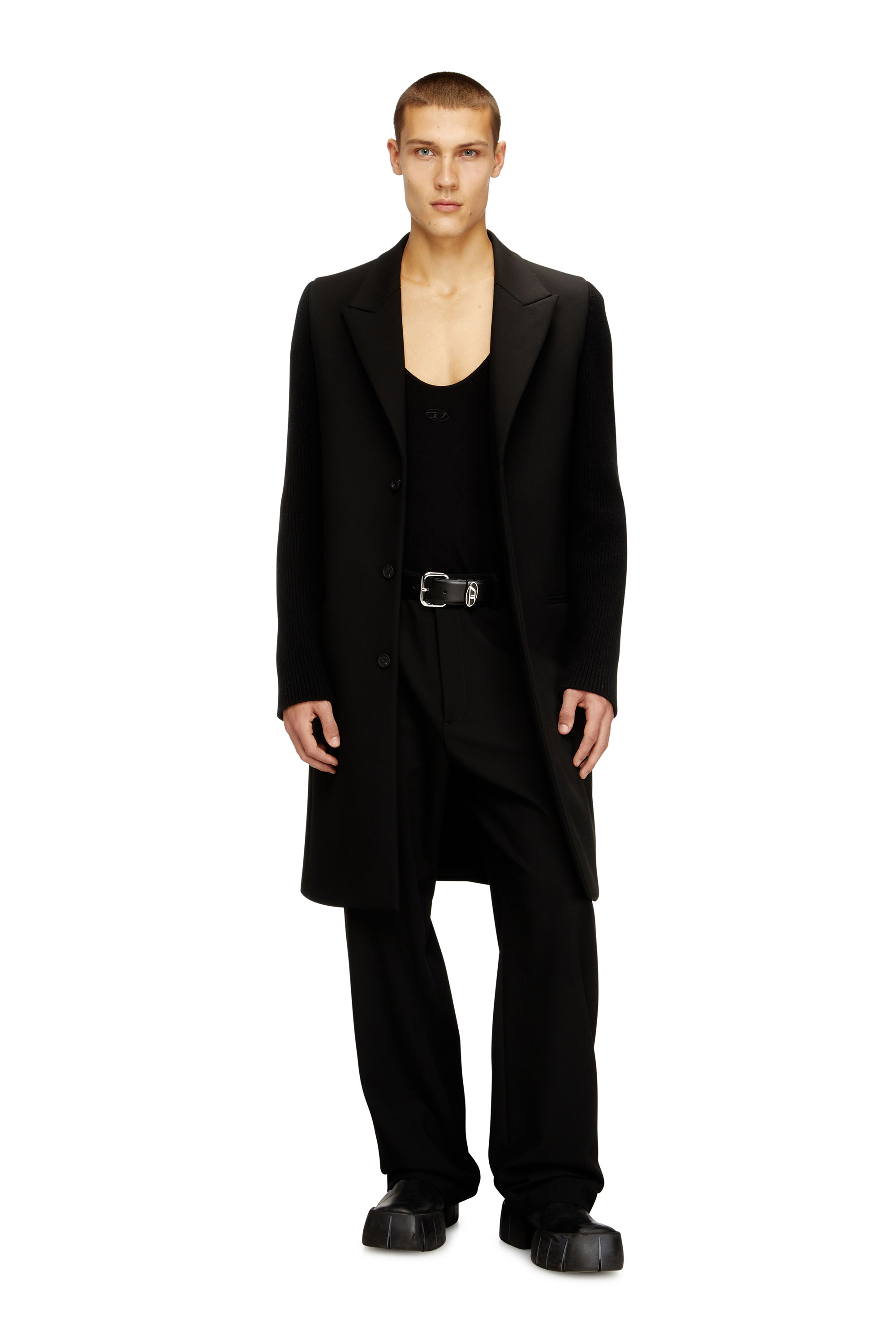 Diesel - P-HANT-DRESSY-CJBF, Man's Tailored pants in Black - 1