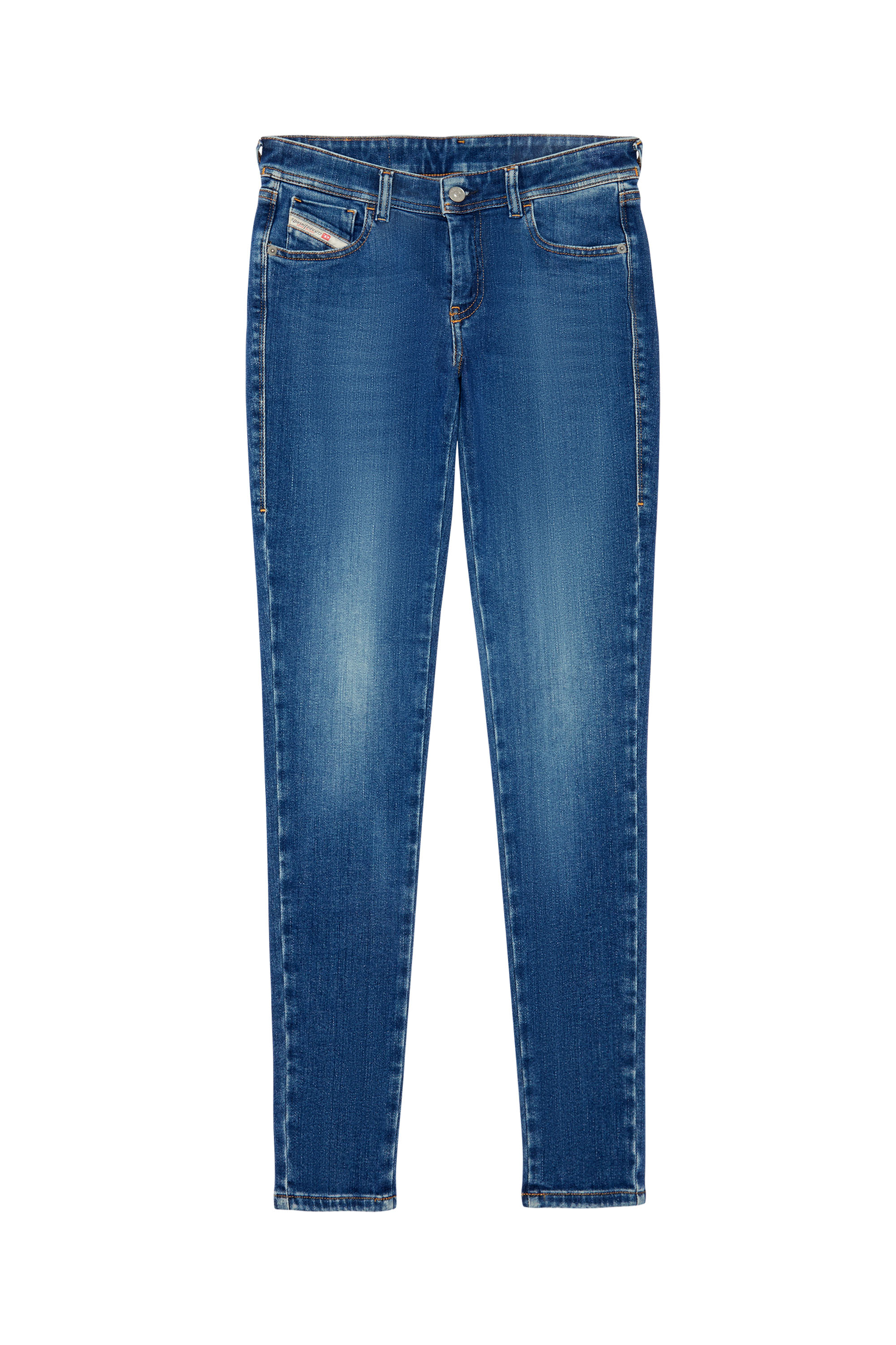Diesel - Super skinny Jeans 2018 Slandy-Low 09C21, Super skinny Jeans - 2018 Slandy-Low Femme in Bleu - 1