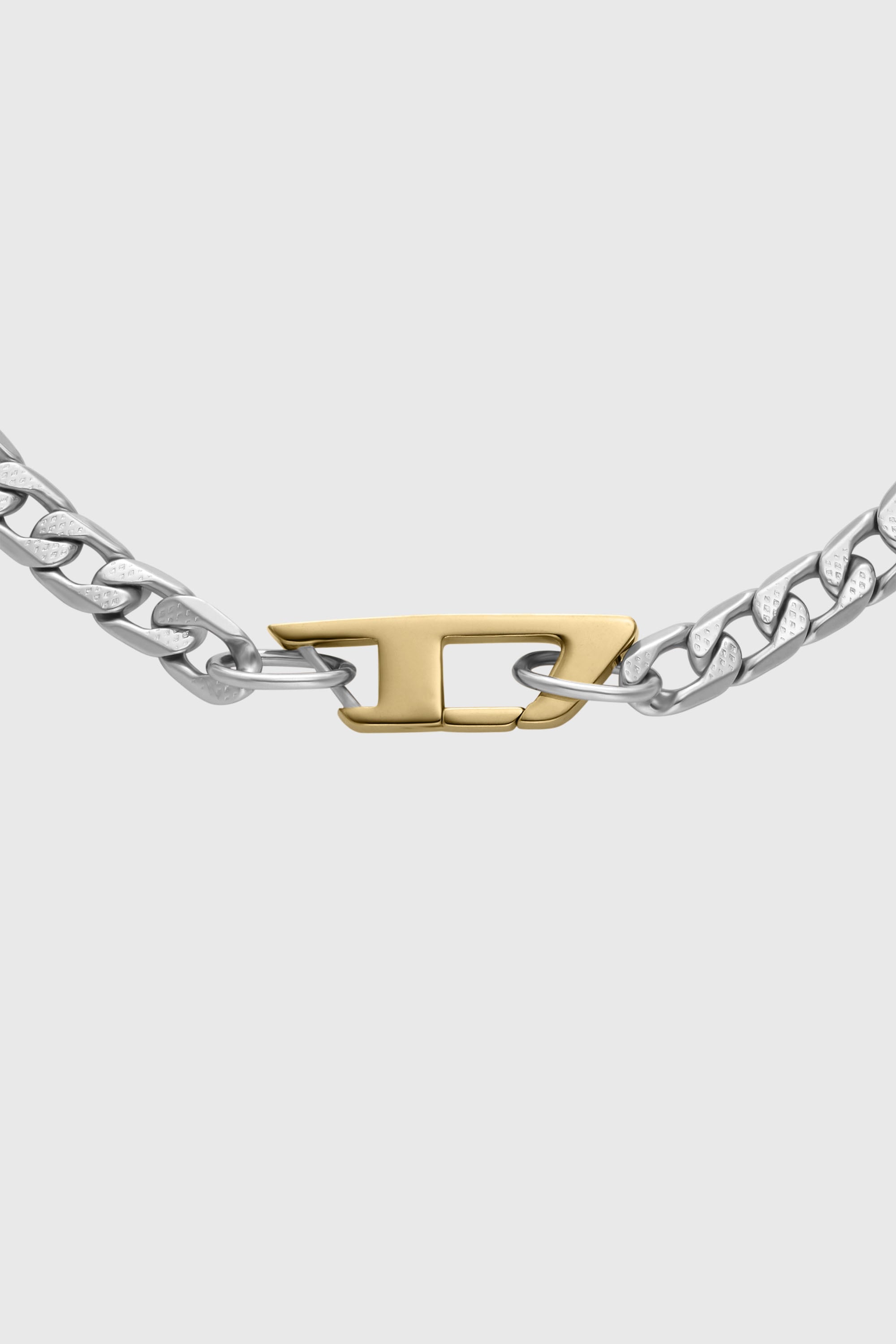 Diesel - DX1343, Unisex's Stainless steel chain necklace in Silver - 2