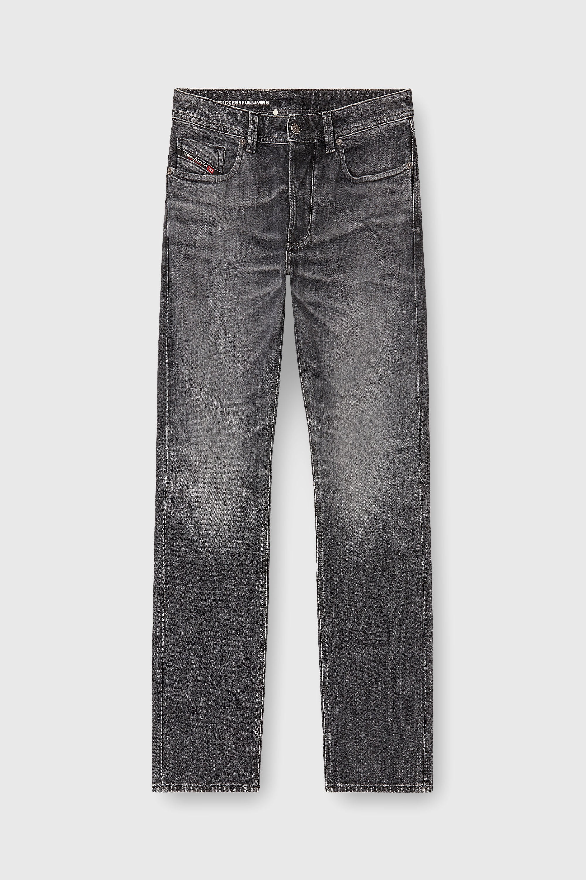 Diesel - Regular Jeans 1985 Larkee 09N49 Homme, Gris - Image 4