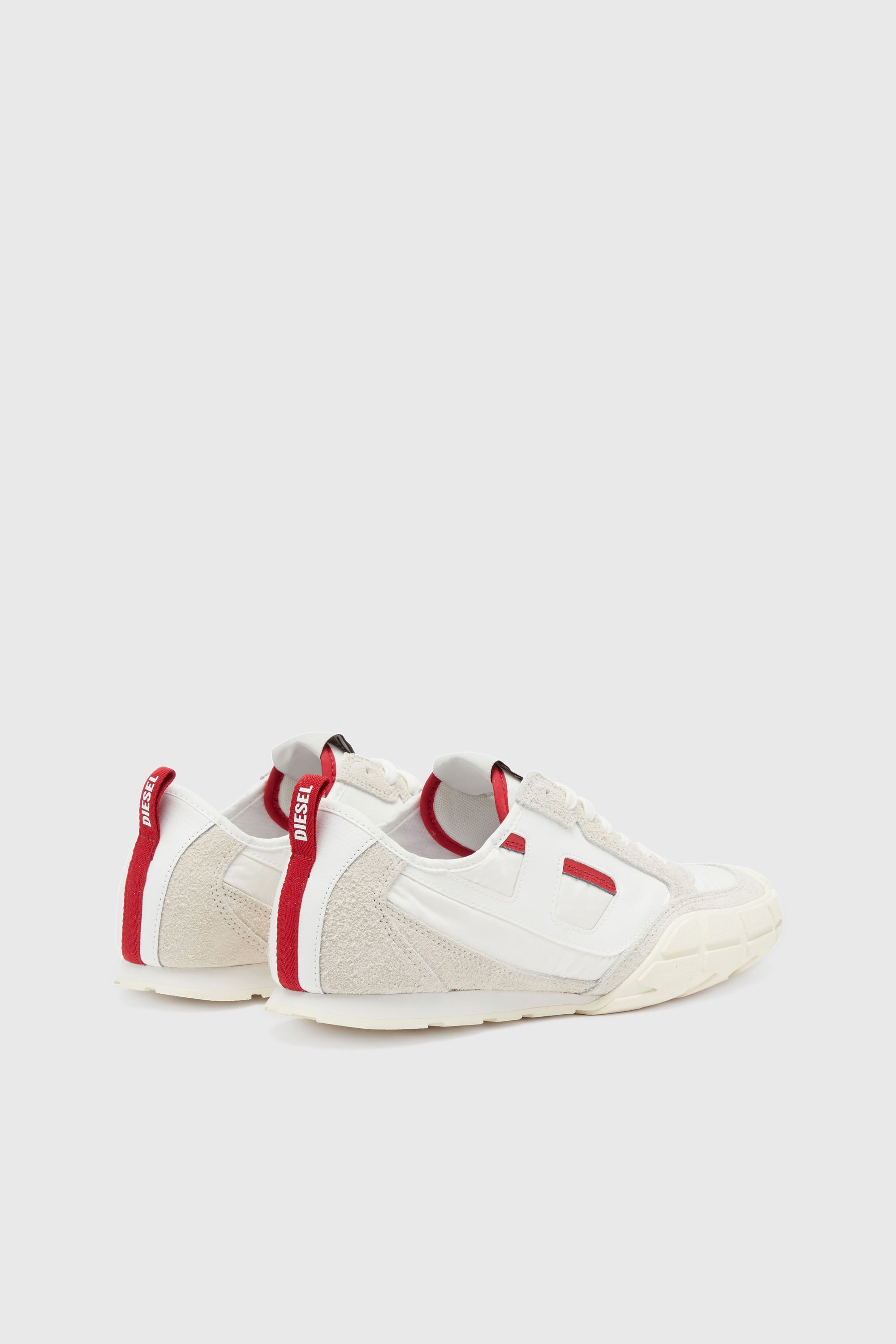 Diesel - S-PAGODHA LOW, S-Pagodha-Zapatillas de piel, gamuza y ripstop Hombre in Multicolor - 3