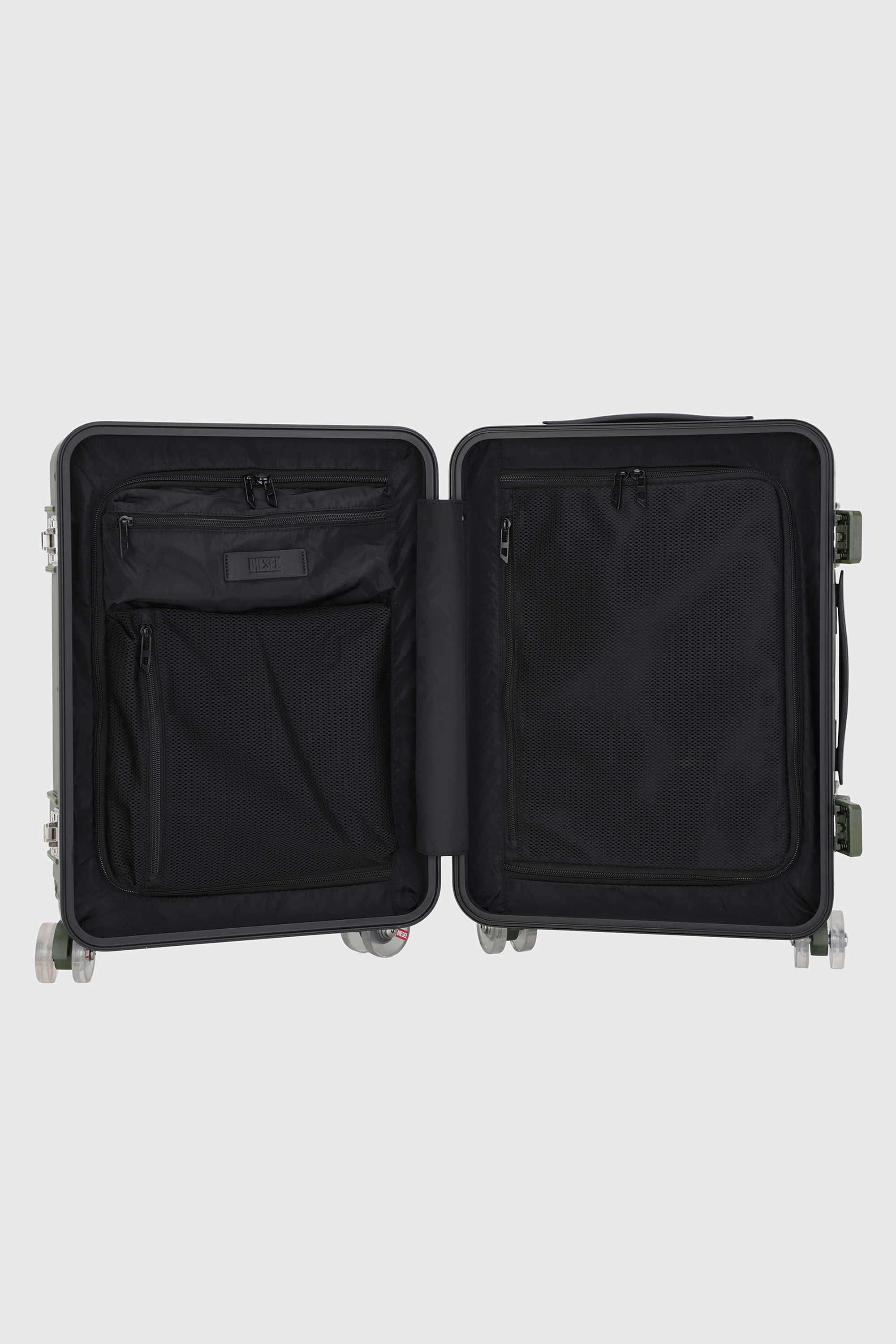 Diesel - DIESEL PC STRONG IMAGE TROLLEY- DSL003, Unisex's Rugged suitcase size S in Military Green - 4