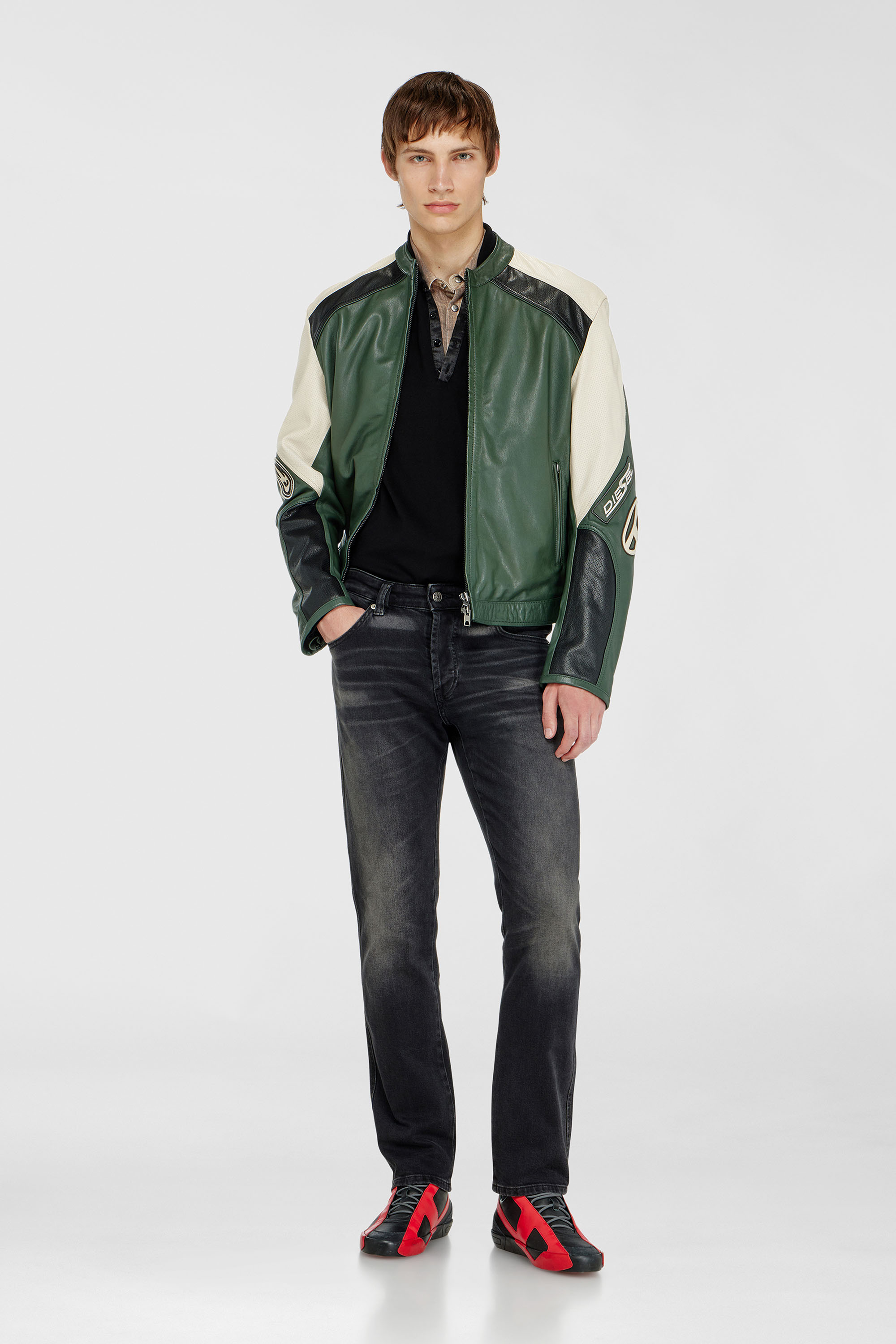 Diesel - Slim Jeans 1993 D-Vyl 0KBBN Hombre, Negro/Gris oscuro - 1