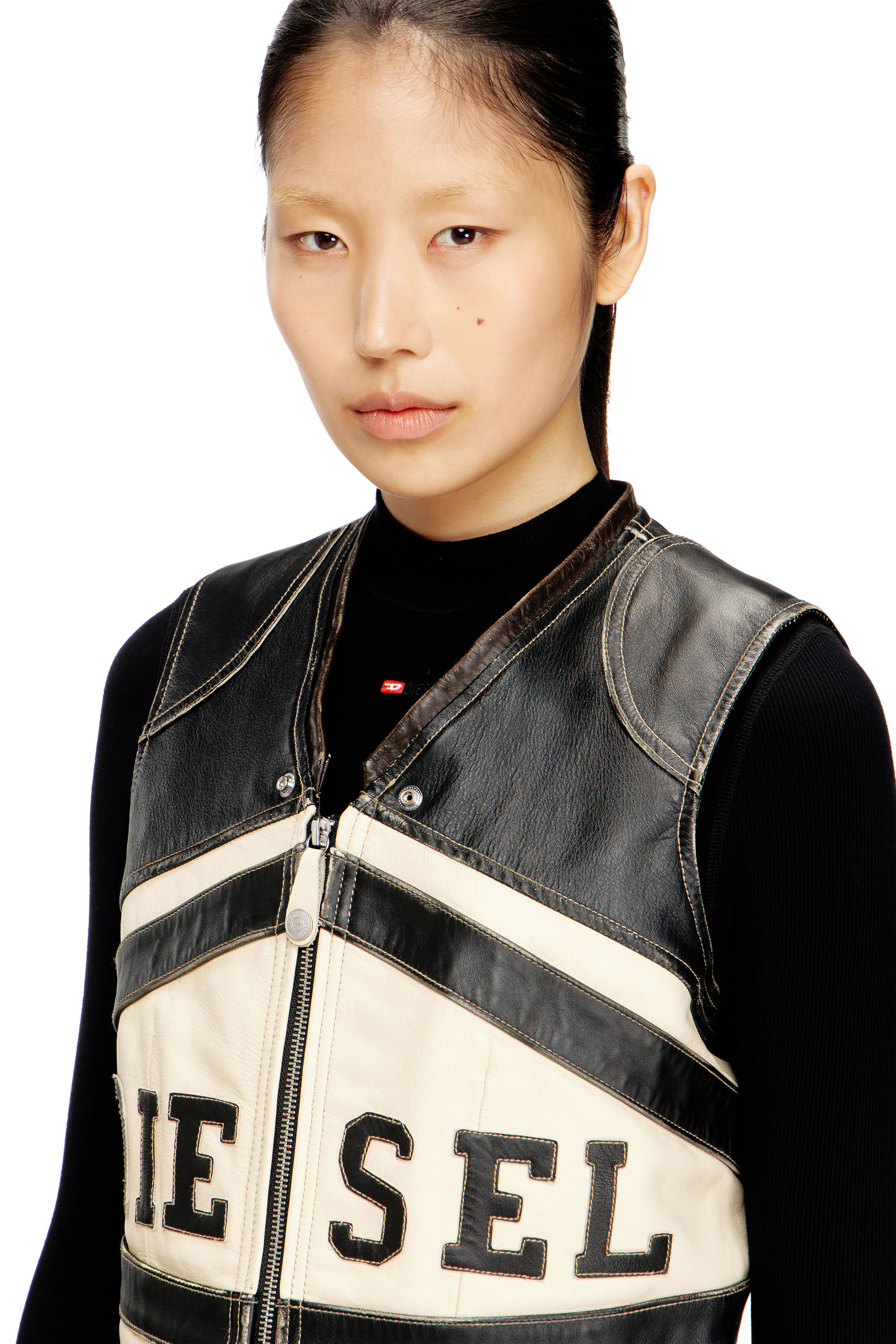 L-FLYCOU-20TH, Negro/Blanco