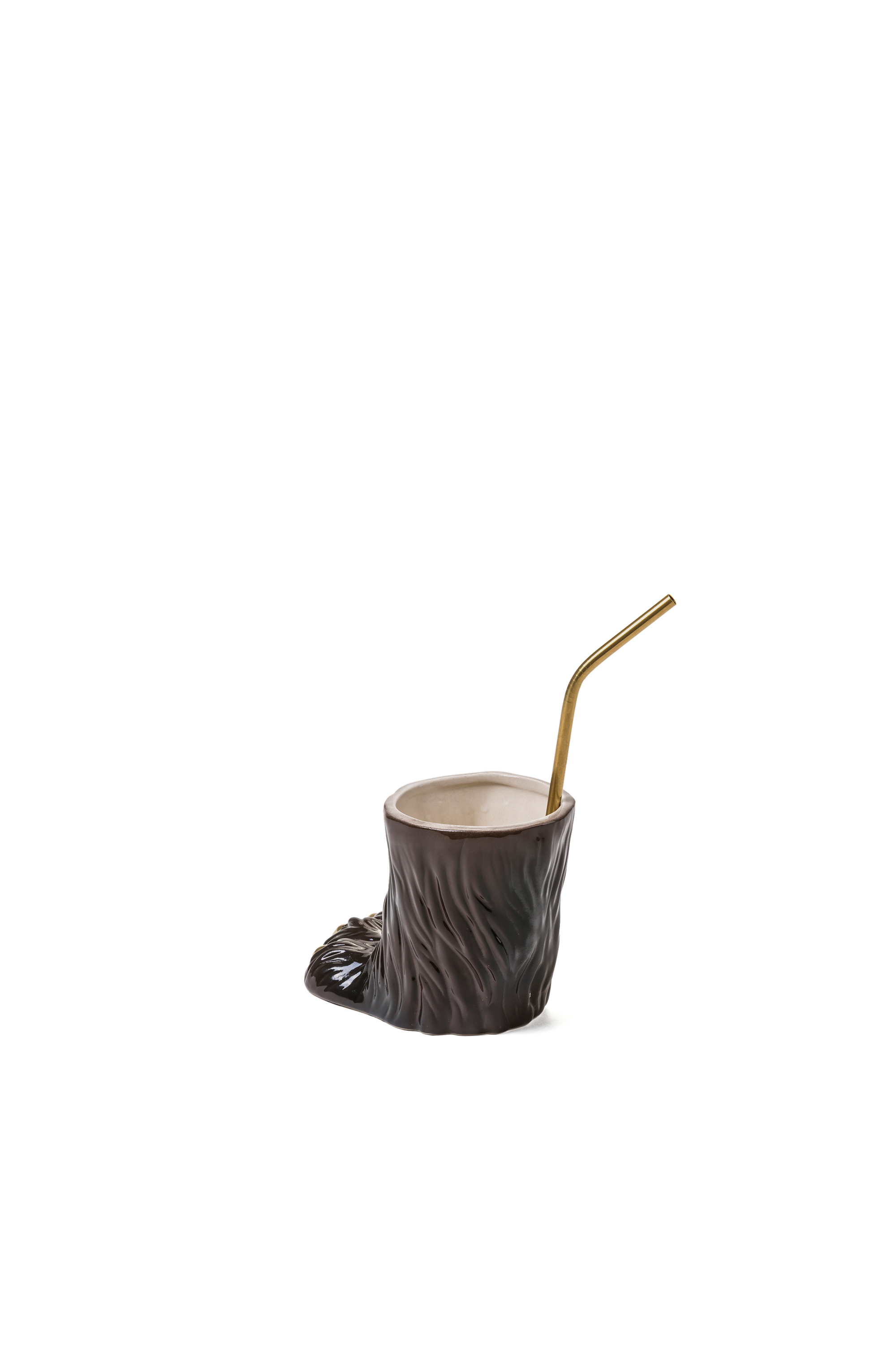 Diesel - 11083 Party Animal, Unisex's Bear Vase/Glass in Brown - 4