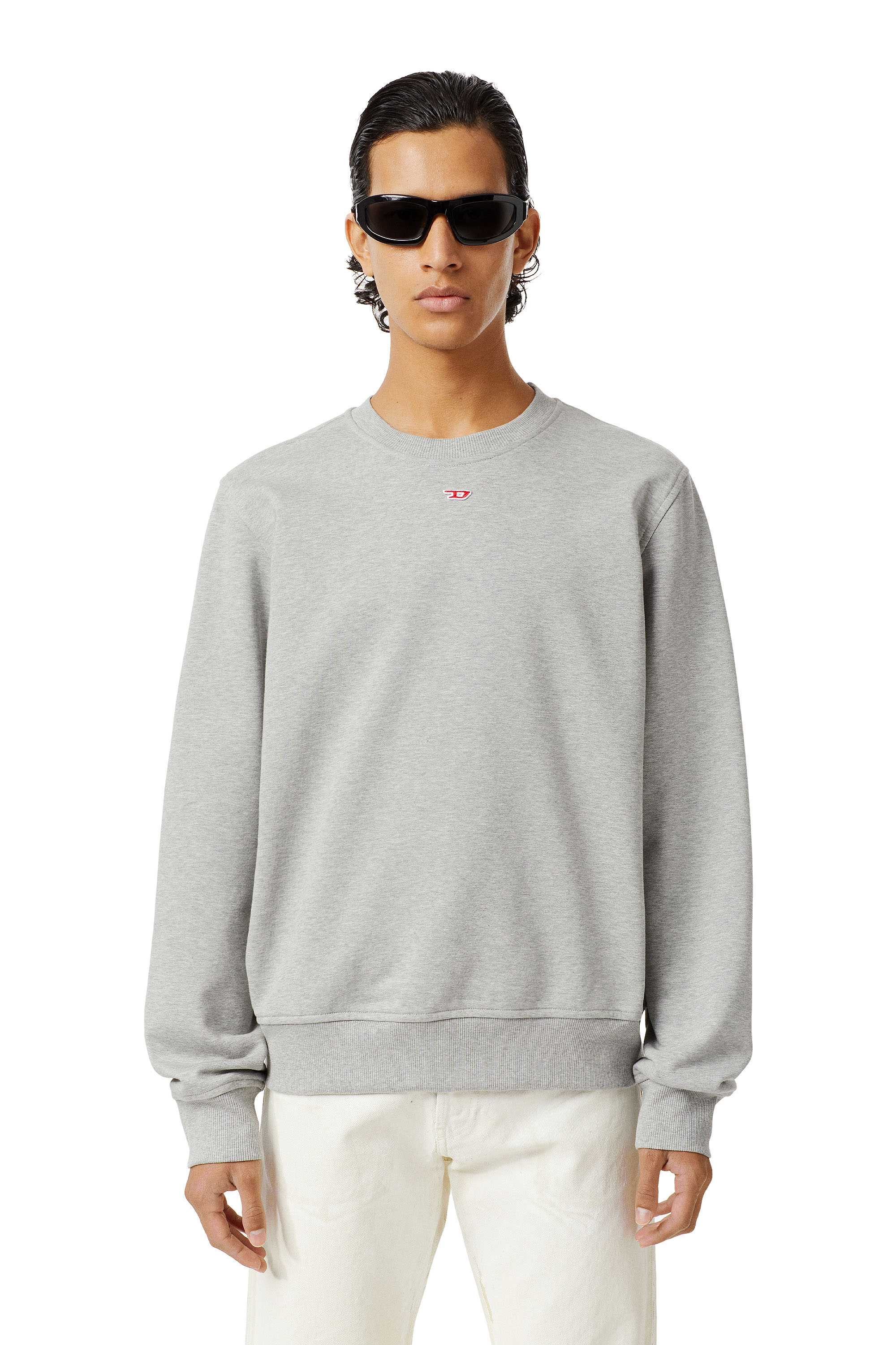 S-GINN-D: Responsible sweatshirt with D logo | Diesel