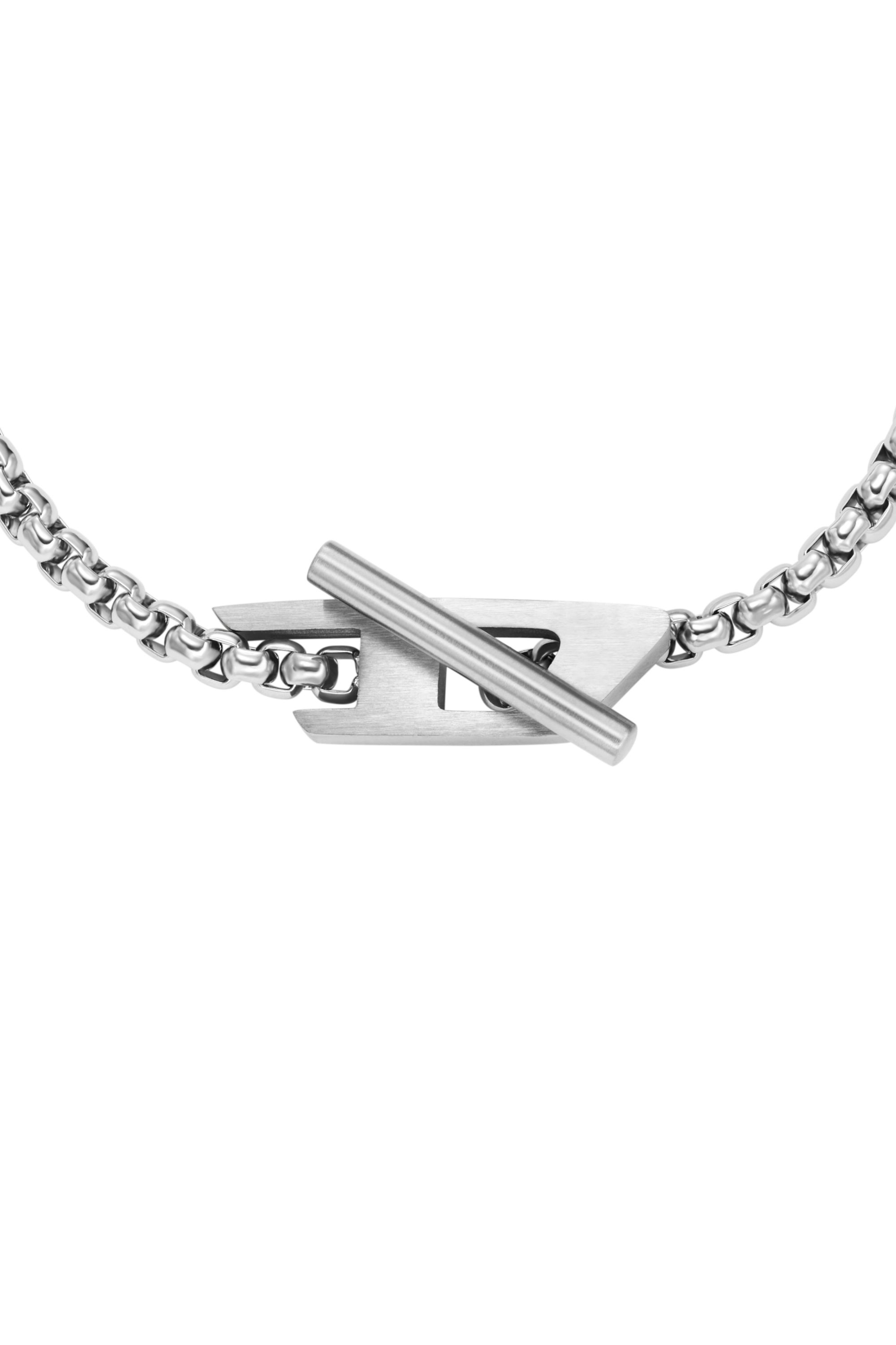 Women's Stainless steel chain bracelet | Silver | Diesel