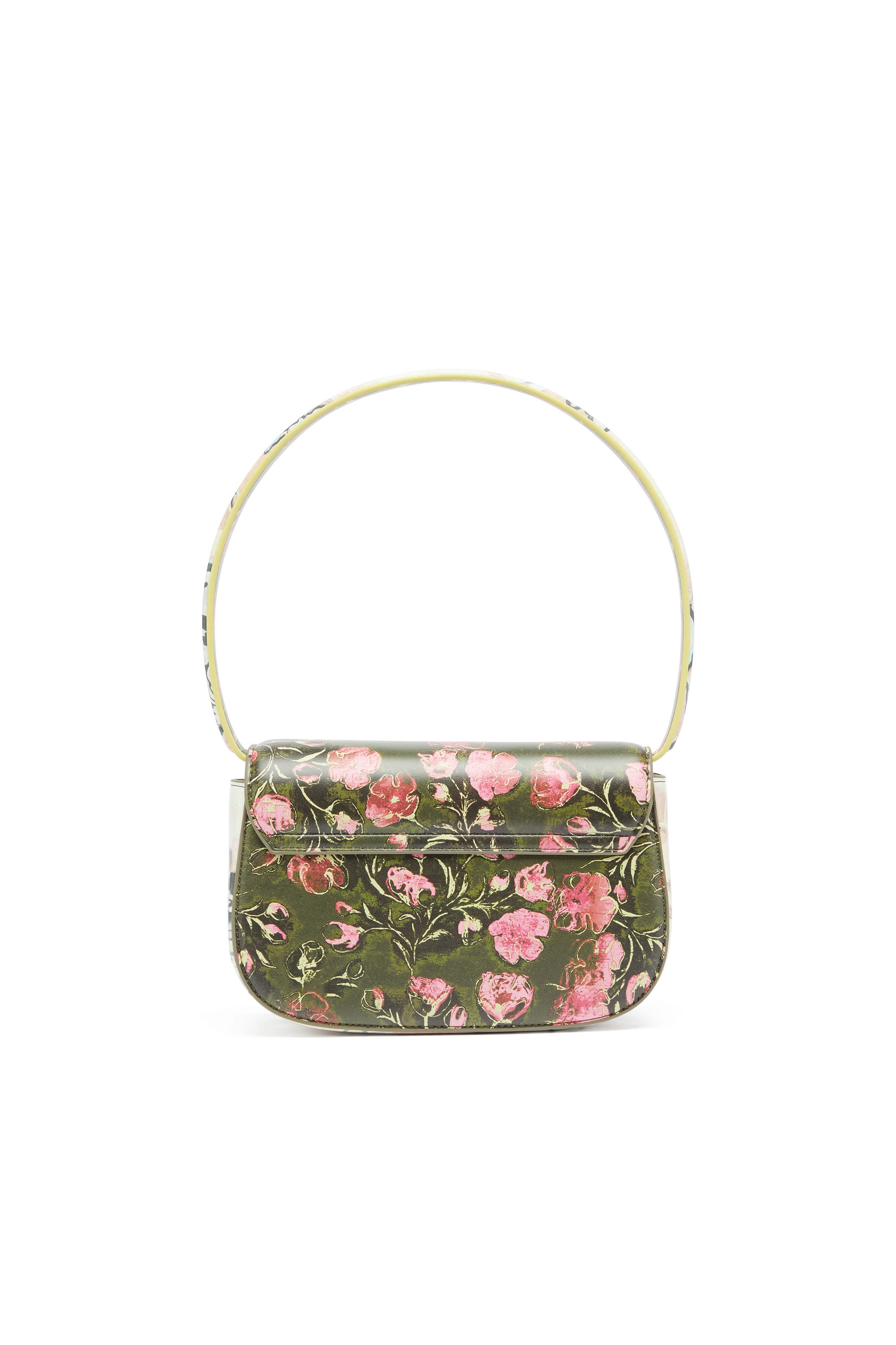 Diesel - 1DR, Woman's 1DR-Iconic shoulder bag with floral print in Multicolor - 2