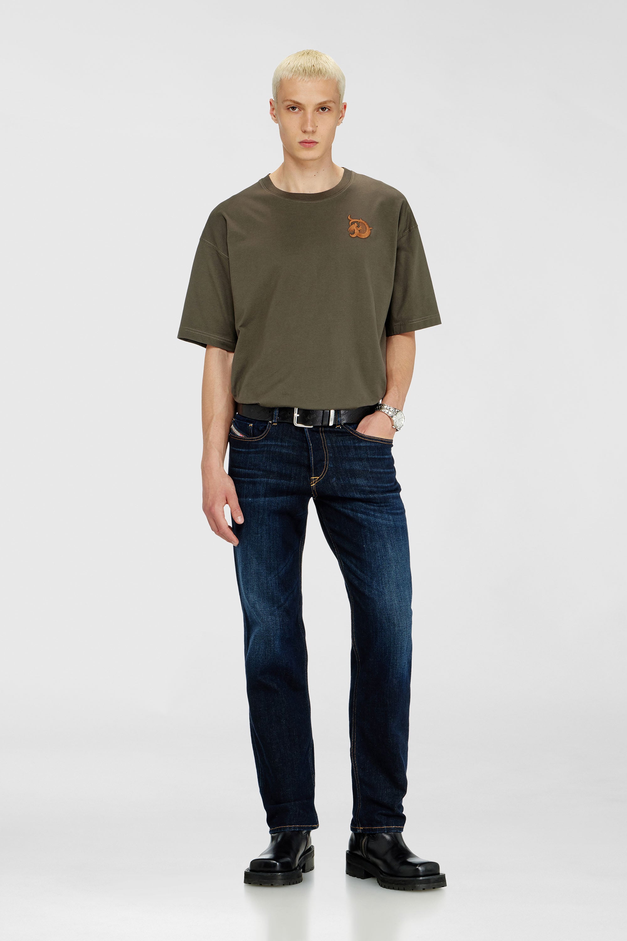 Diesel - Man's Regular Jeans 2023 D-Finitive 09Q15, Dark Blue - 2