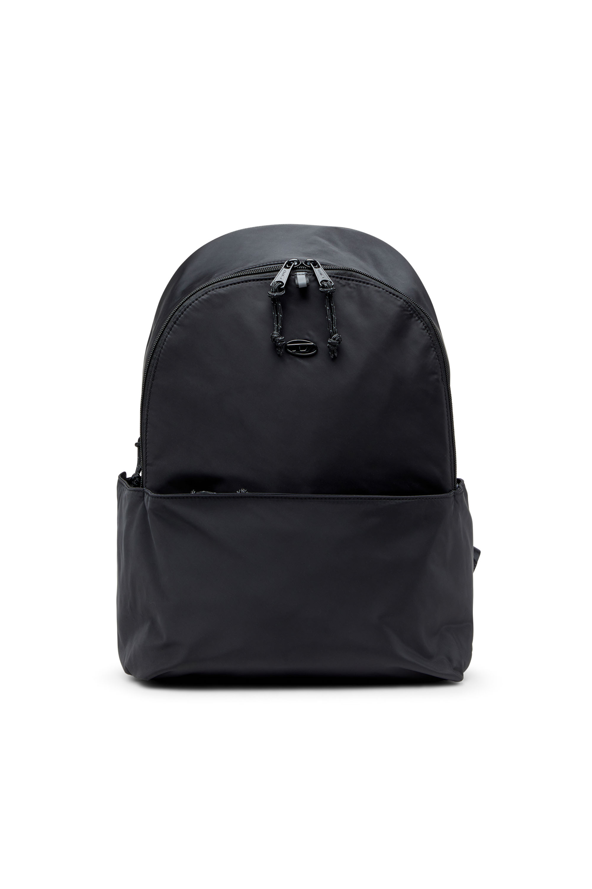 Diesel - D-PACK BACKPACK X, D-Pack-Sac à dos en tissu au toucher satiné Homme in Noir - 1