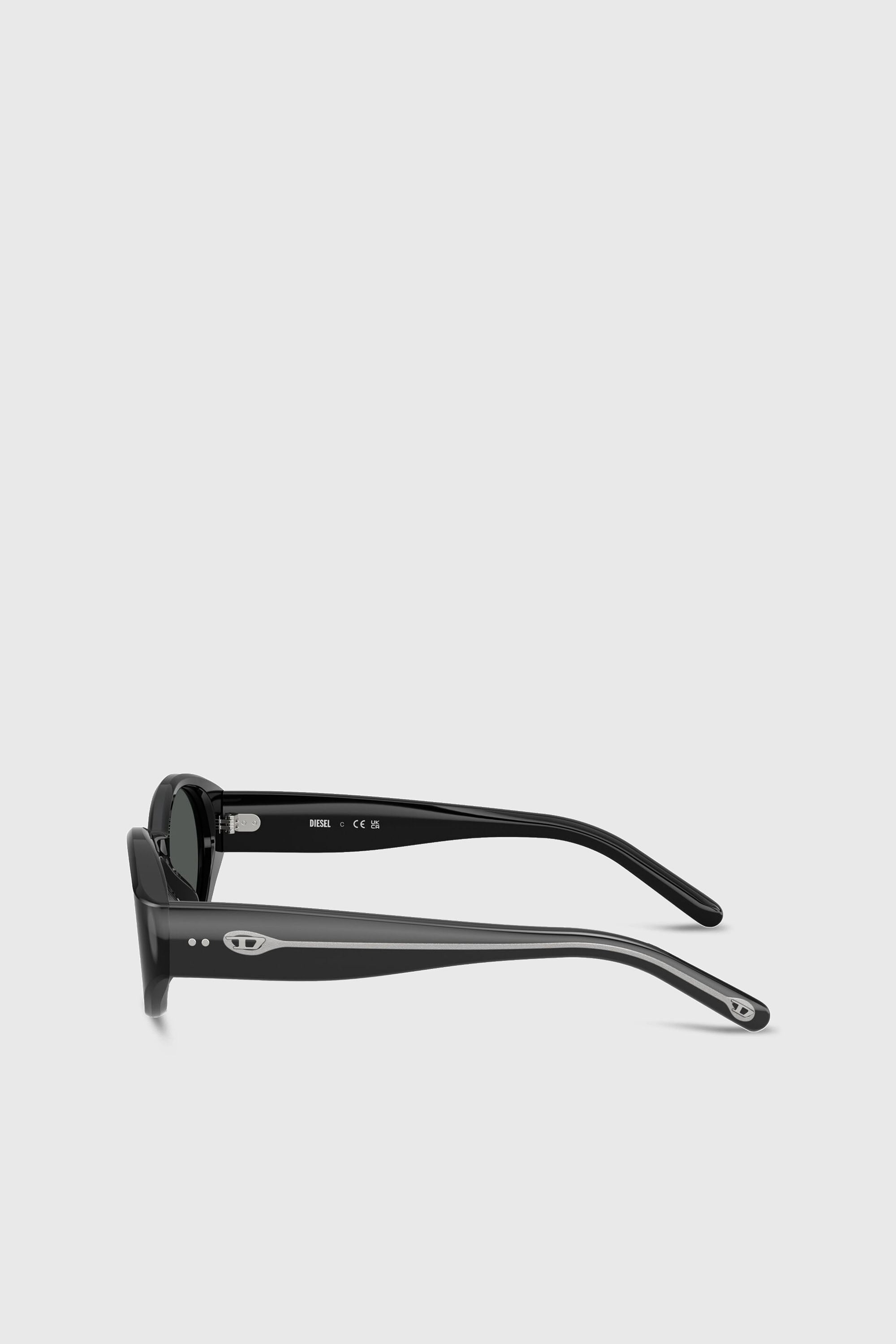 Diesel - 0DL2008U, Gafas ovales Unisex in Negro - 2