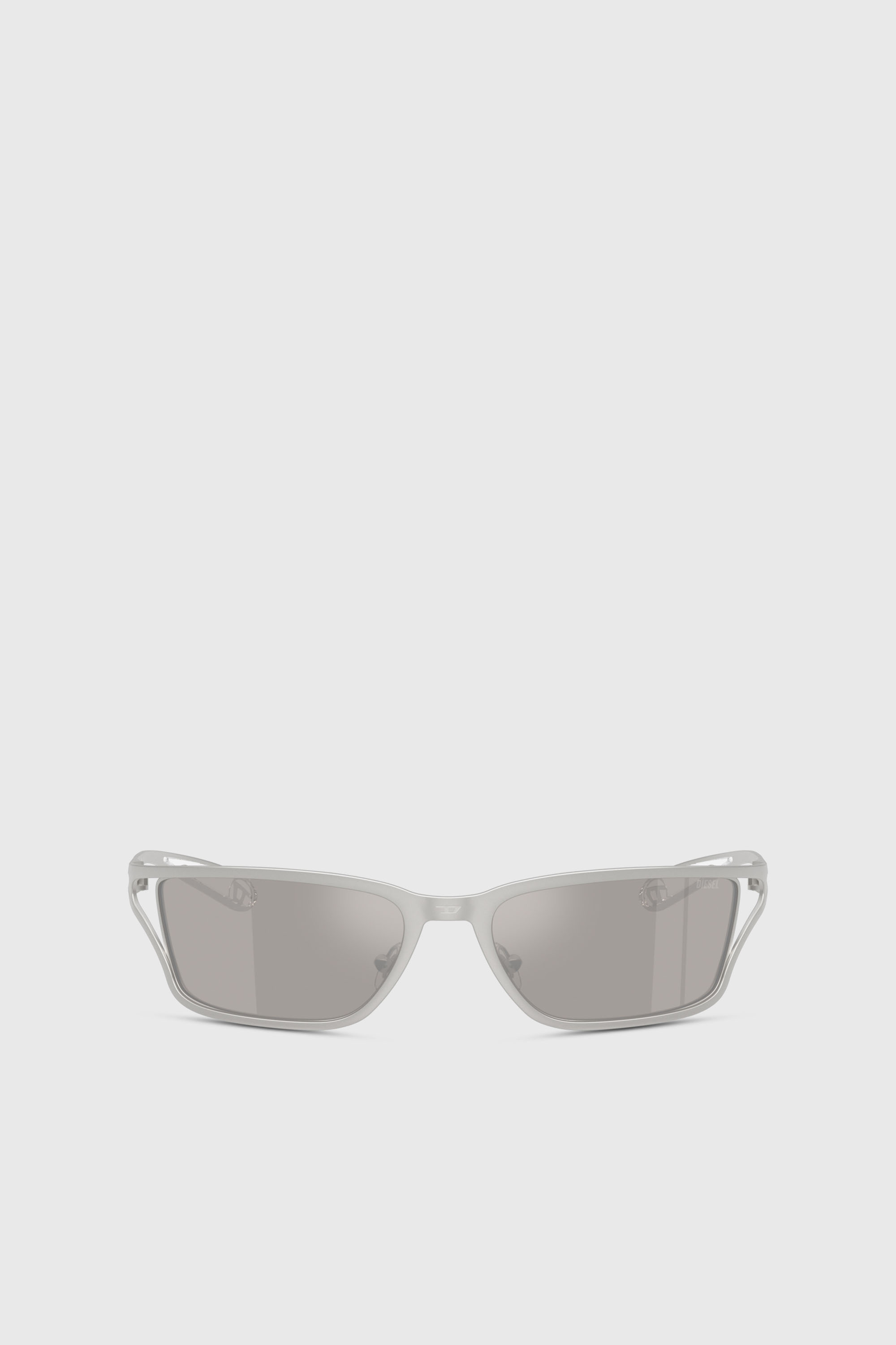 Diesel - 0DL1015, Gafas de sol rectangulares Unisex in Gris - 1
