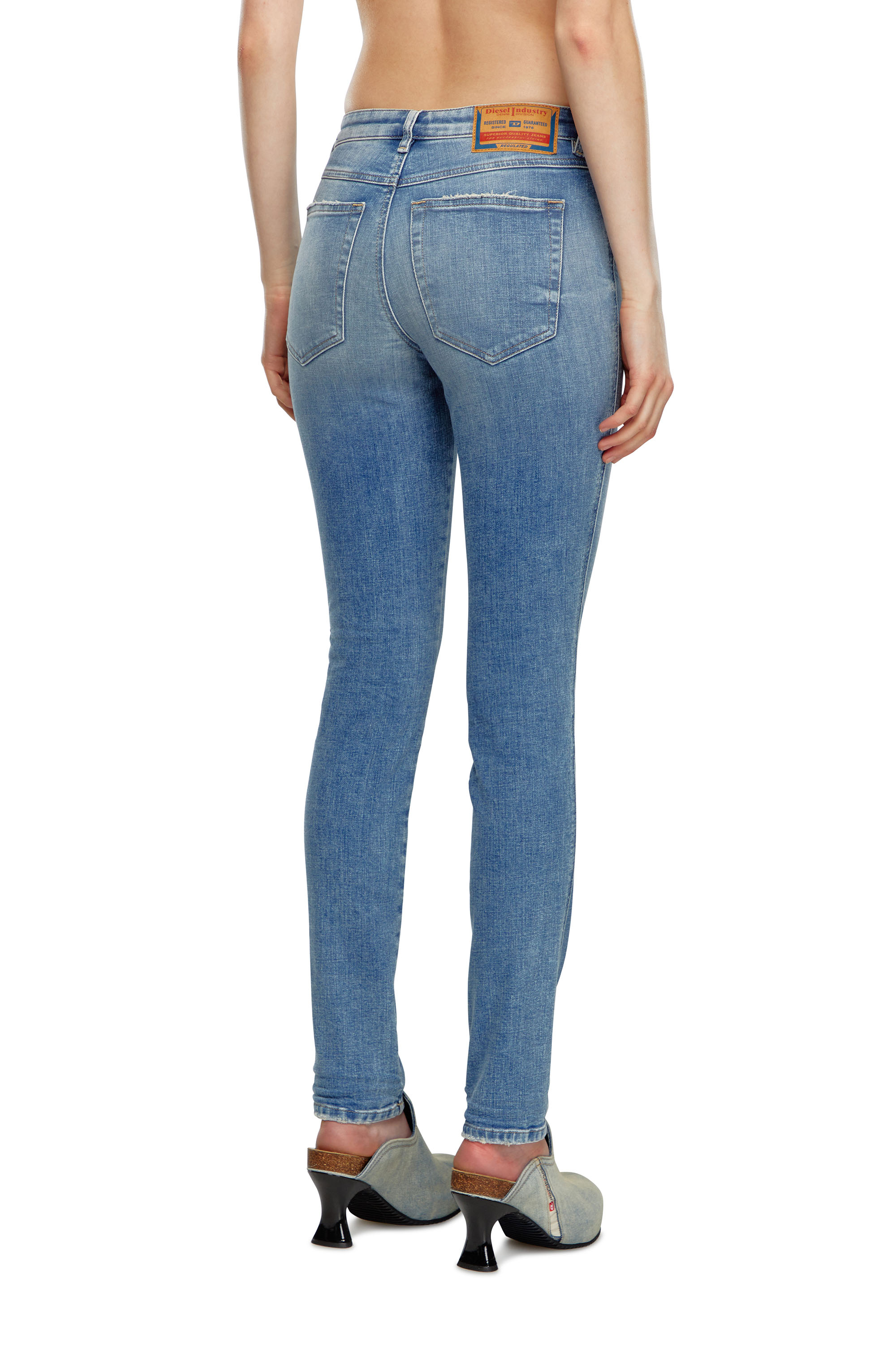 Diesel - Woman's Skinny Jeans 2015 Babhila 09J21, Light Blue - 5