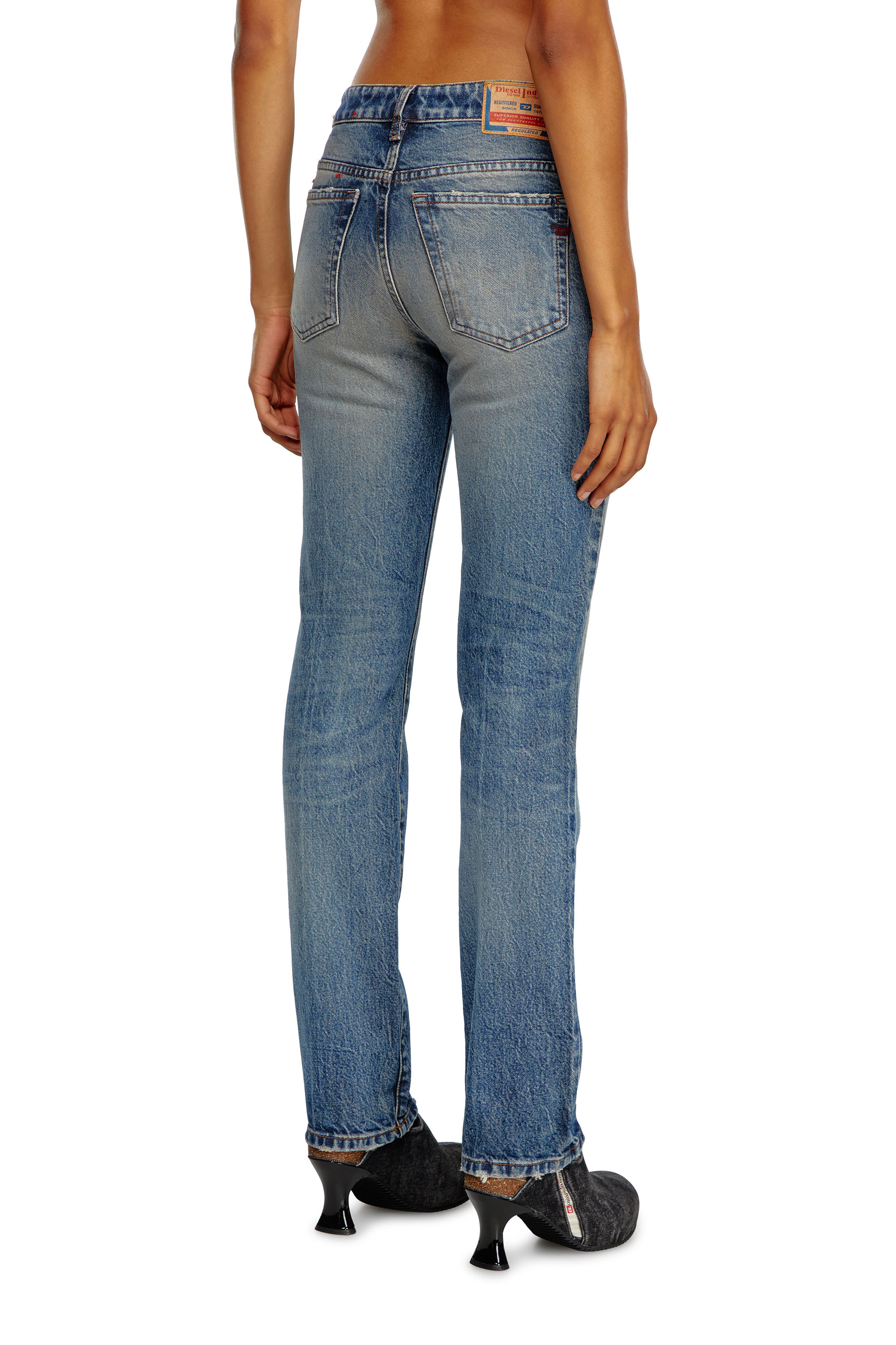 Diesel - Female's Regular Jeans 1989 D-Mine 0GRDH, Medium Blue - 4