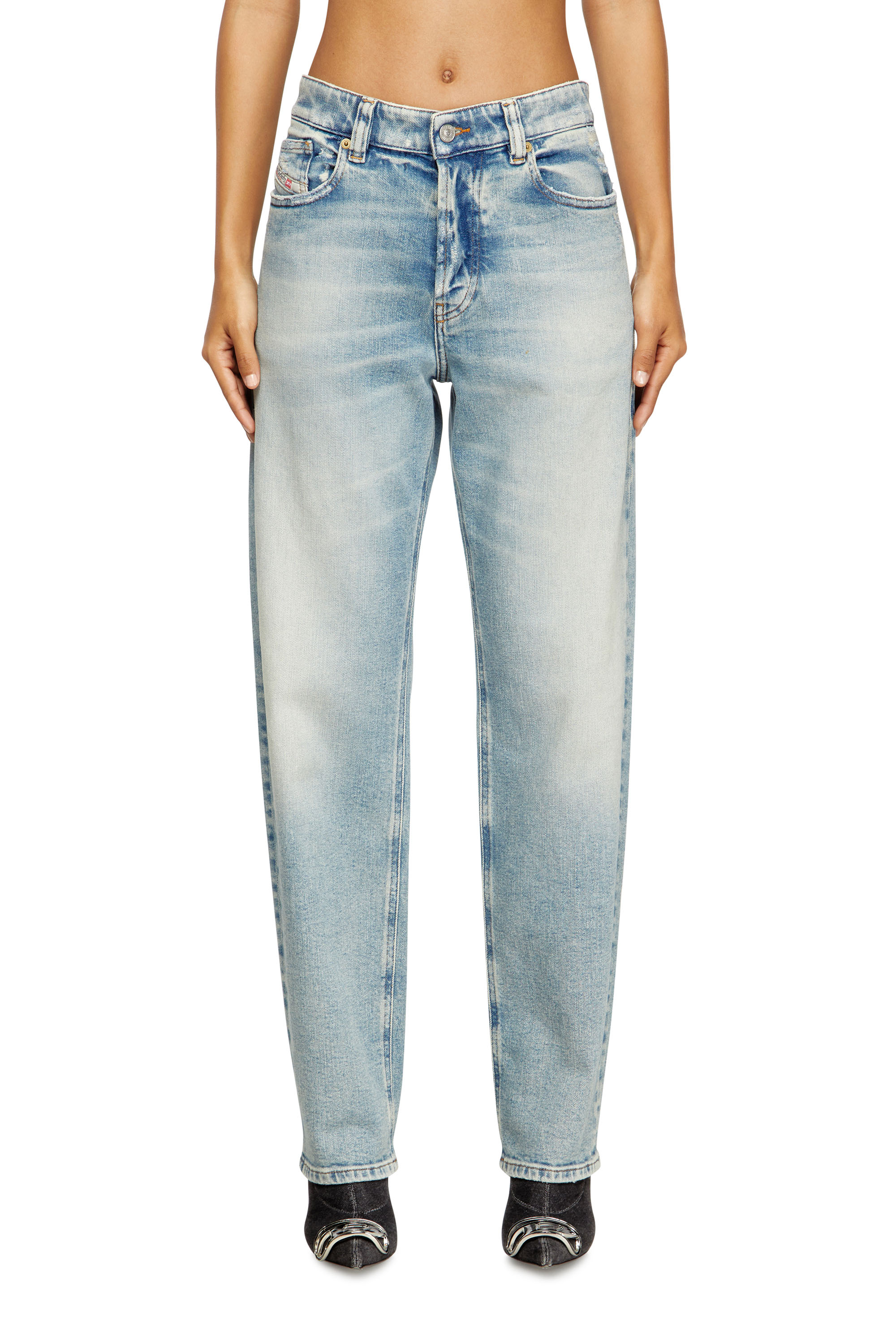 Diesel - Female's Regular Jeans 1988 D-Ark 09M21, Light Blue - 2