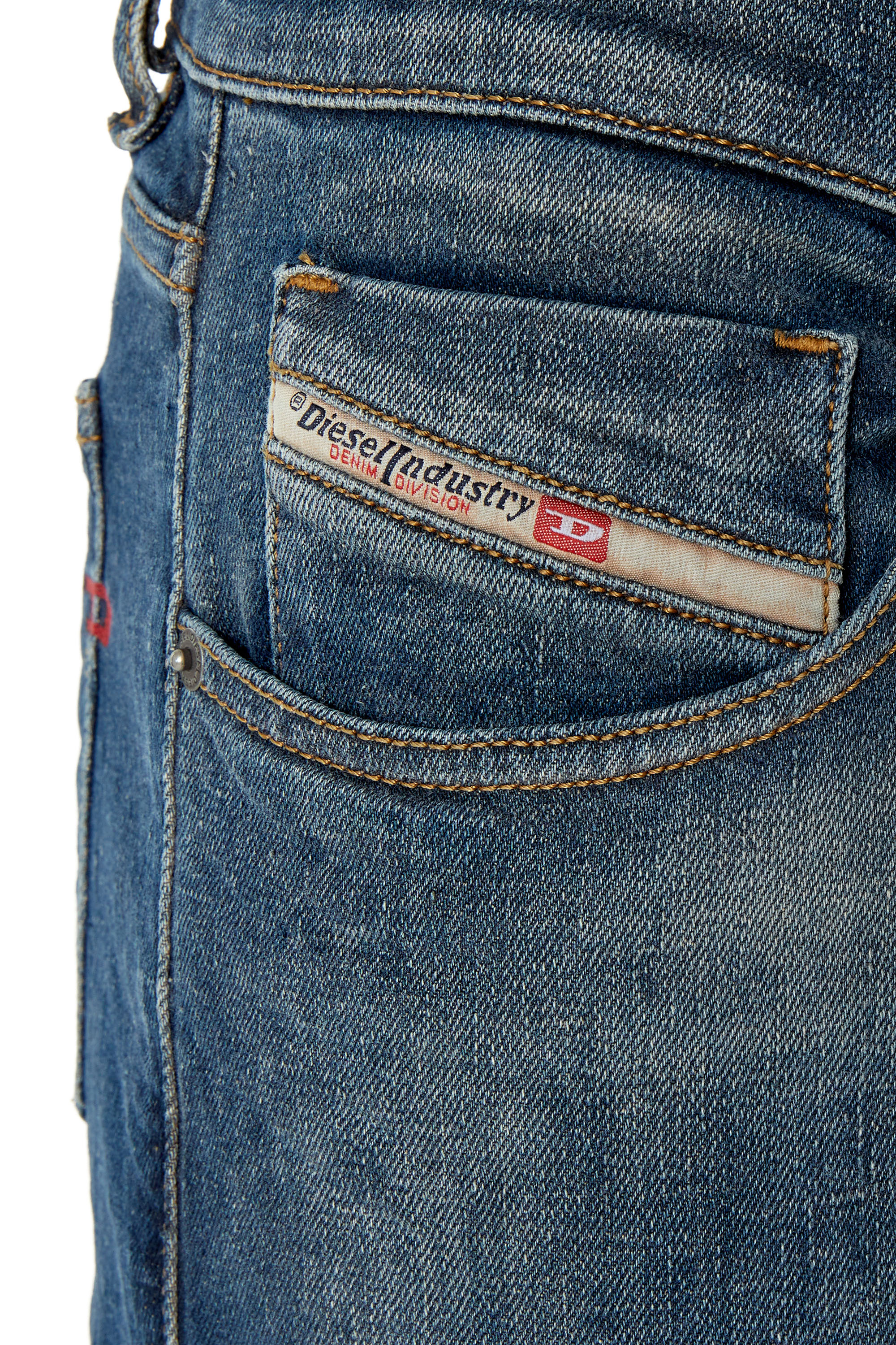Diesel - Slim Jeans 2019 D-Strukt 09F39, Slim Jeans - 2019 D-Strukt Hombre in Azul marino - 3