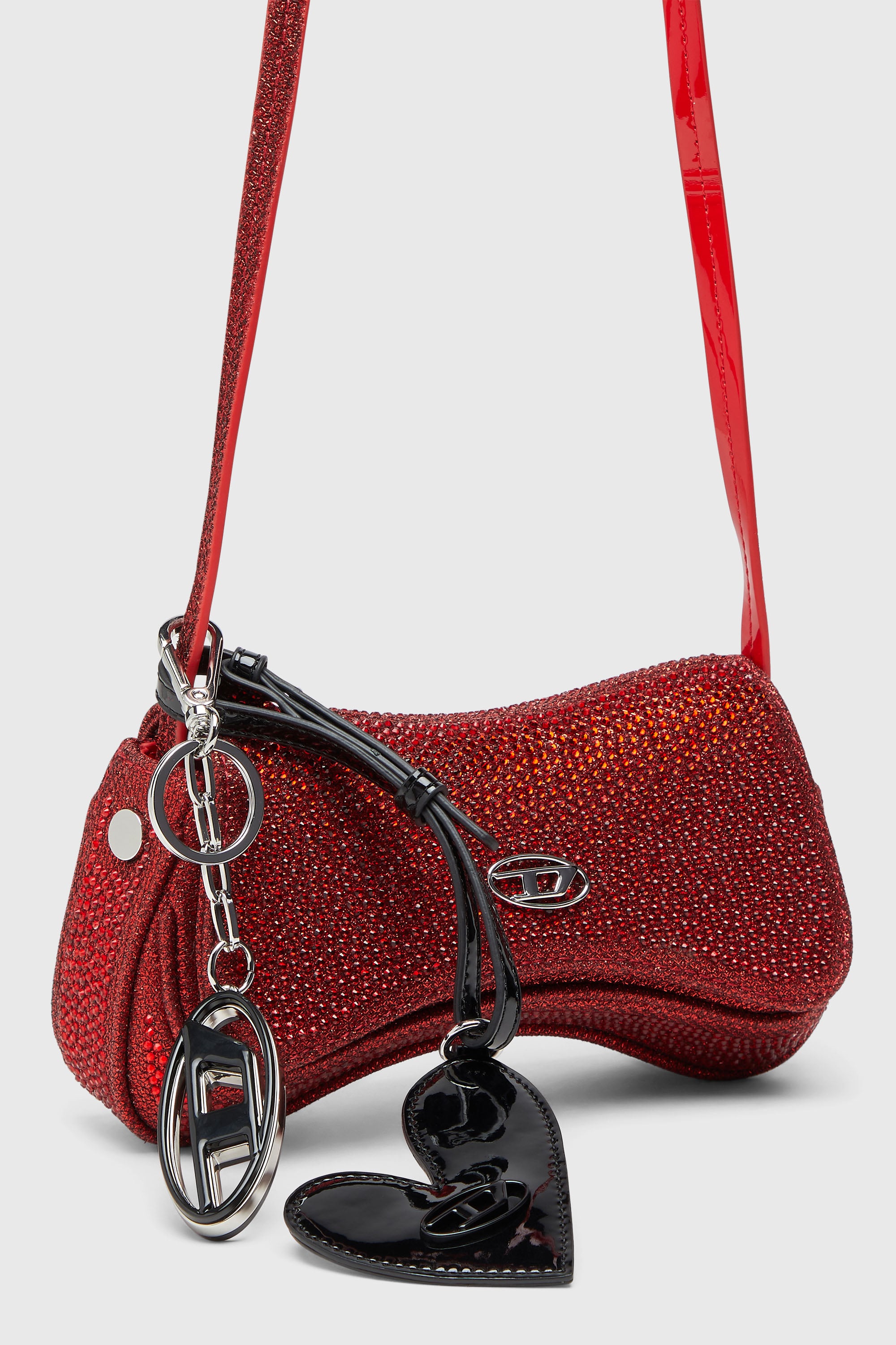 Diesel - PLAY MIRROR, Female's Mirror charm with glossy finish in Bright Black - 2