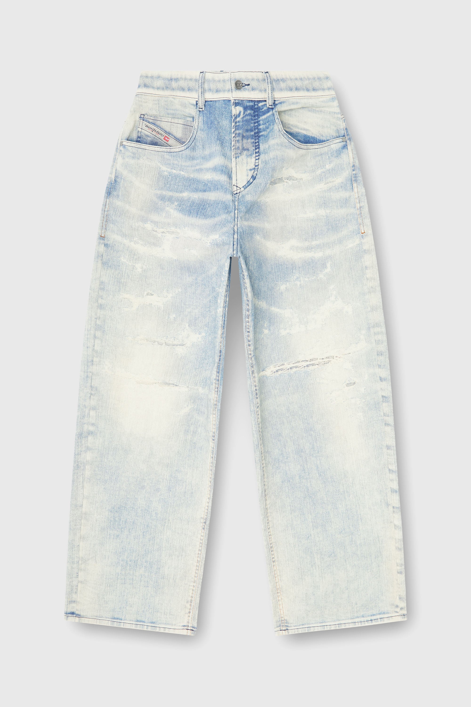 Diesel - Unisex's Relaxed 2097 D-Enim-M Joggjeans&reg; 068XM, Light Blue - 1