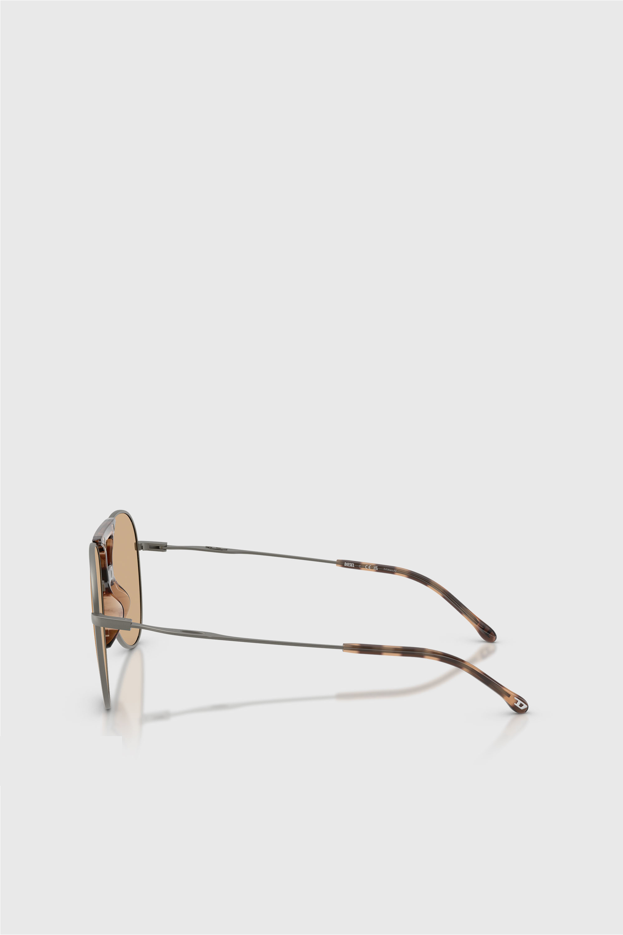 Diesel - 0DL1022T, Gafas de sol piloto Unisex in Marr&oacute;n - 3