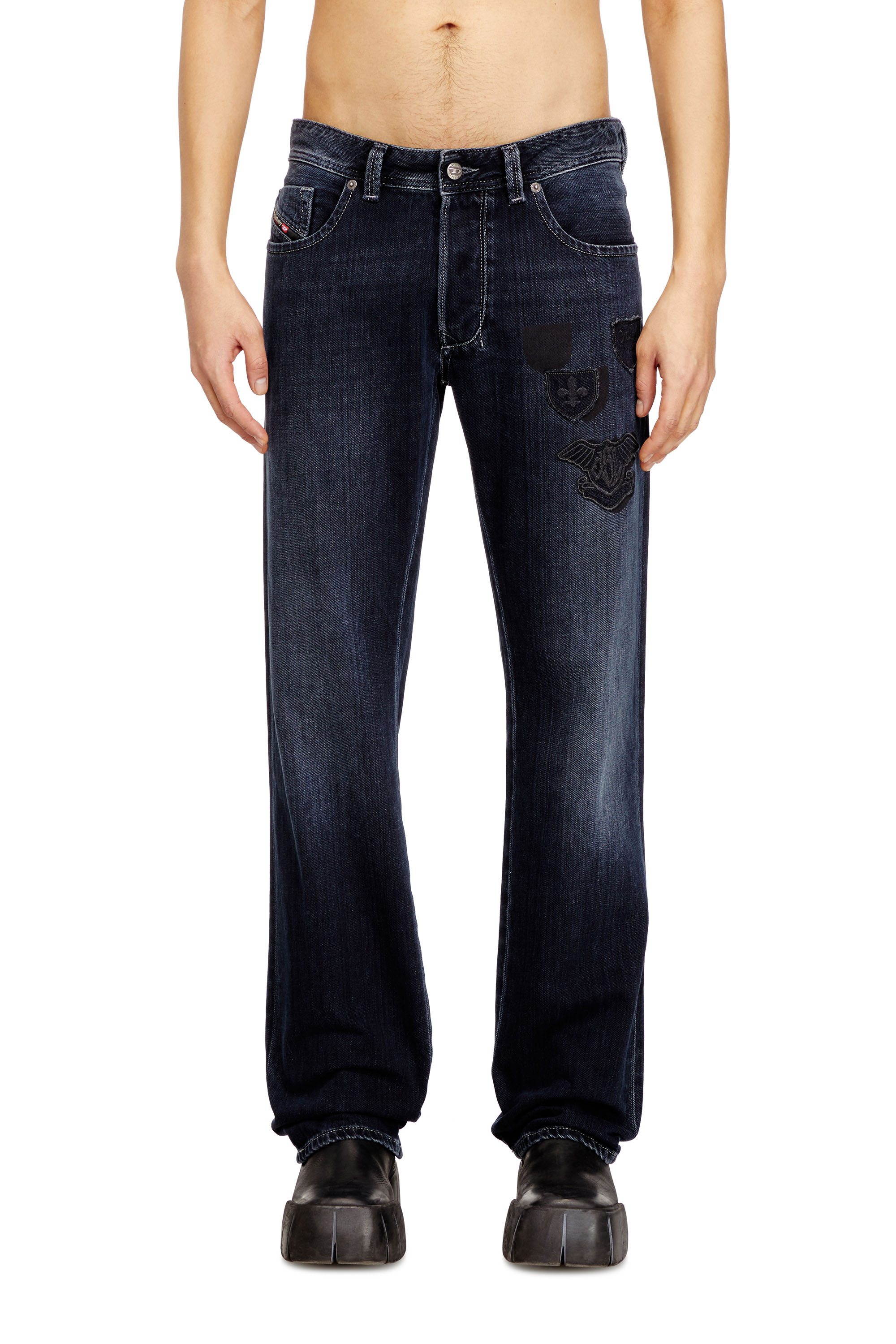 Diesel - Male's Regular Jeans 1985 Larkee 09Q19, Dark Blue - 1