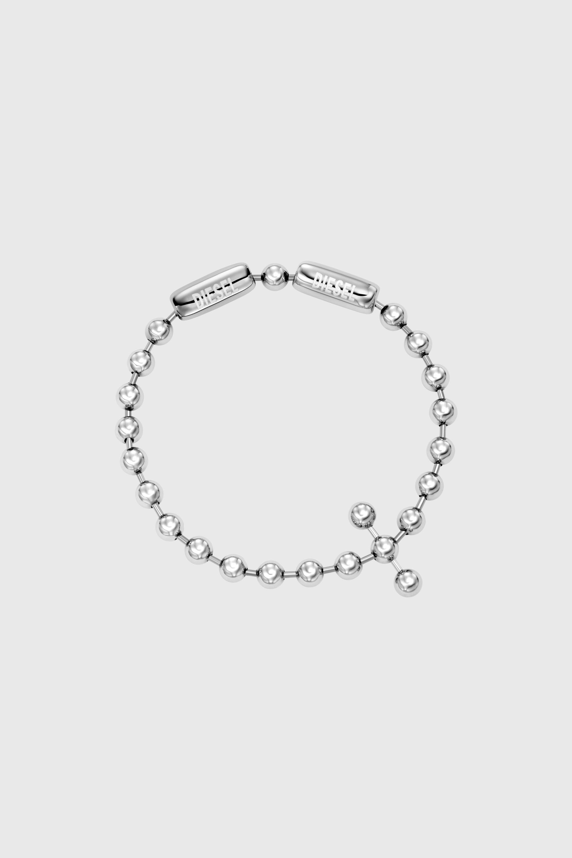 Diesel - DX167540 JEWELLERY, Unisex's Stainless Steel Chain Bracelet in Silver - 1