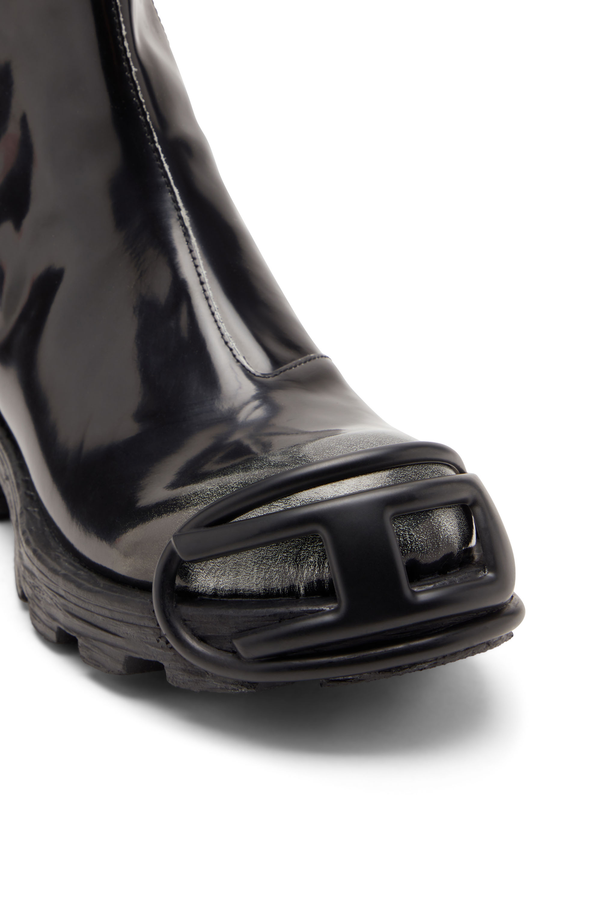その他 Image Dictionary BOOWY Men's D-Hammer - Leather boots with zipper | Black | Diesel