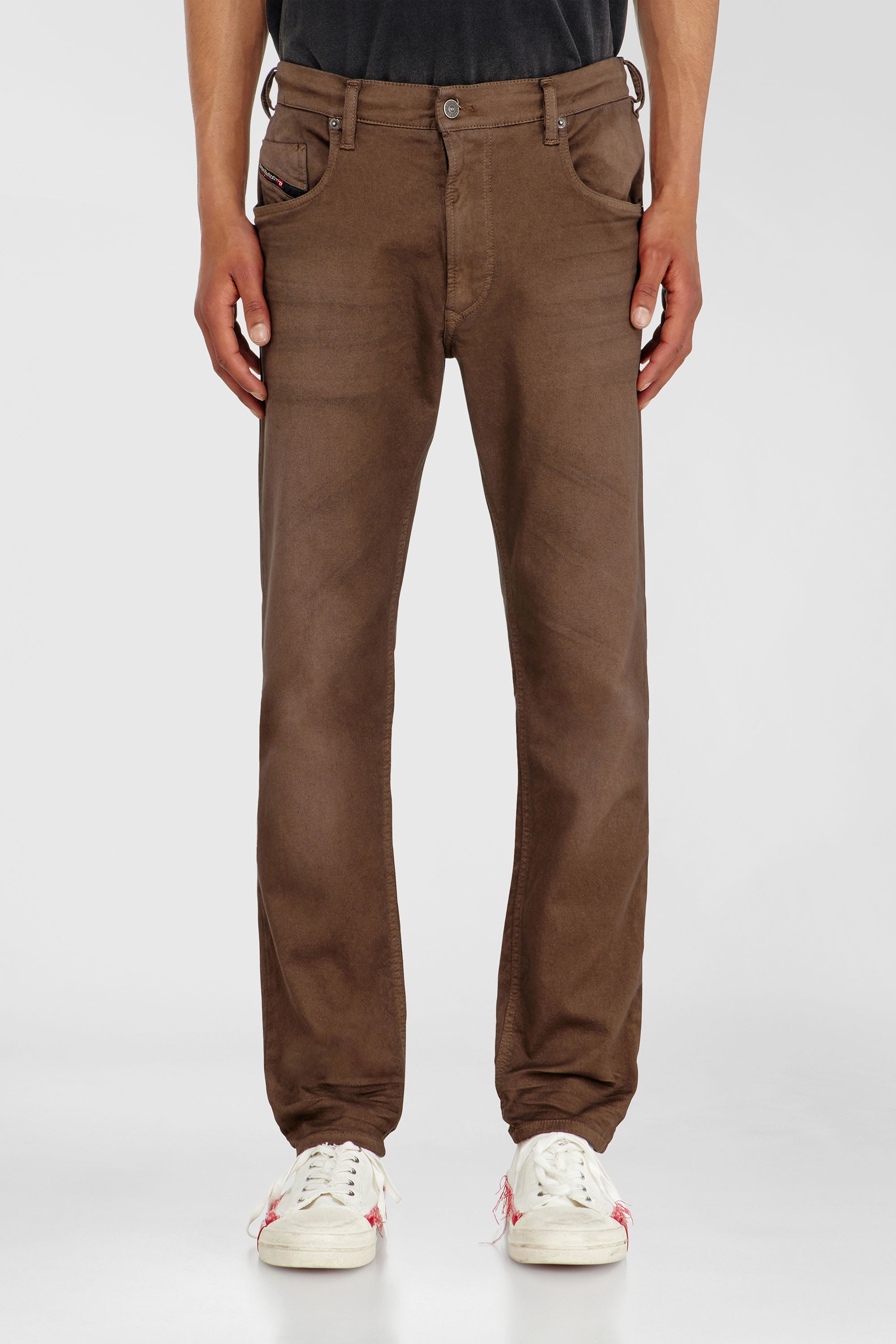 Diesel - Man's Regular 2032 D-Krooley-BW Joggjeans&reg; 0670M, Brown - 2