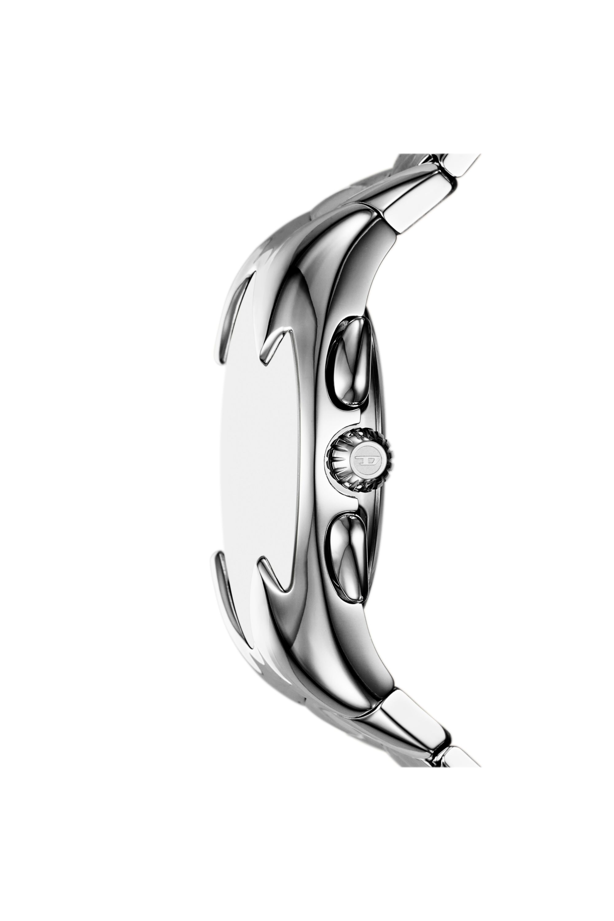 Diesel - DZ4683, Man's Diesel Mercurial Chronograph Stainless Steel Watch in Silver - 3