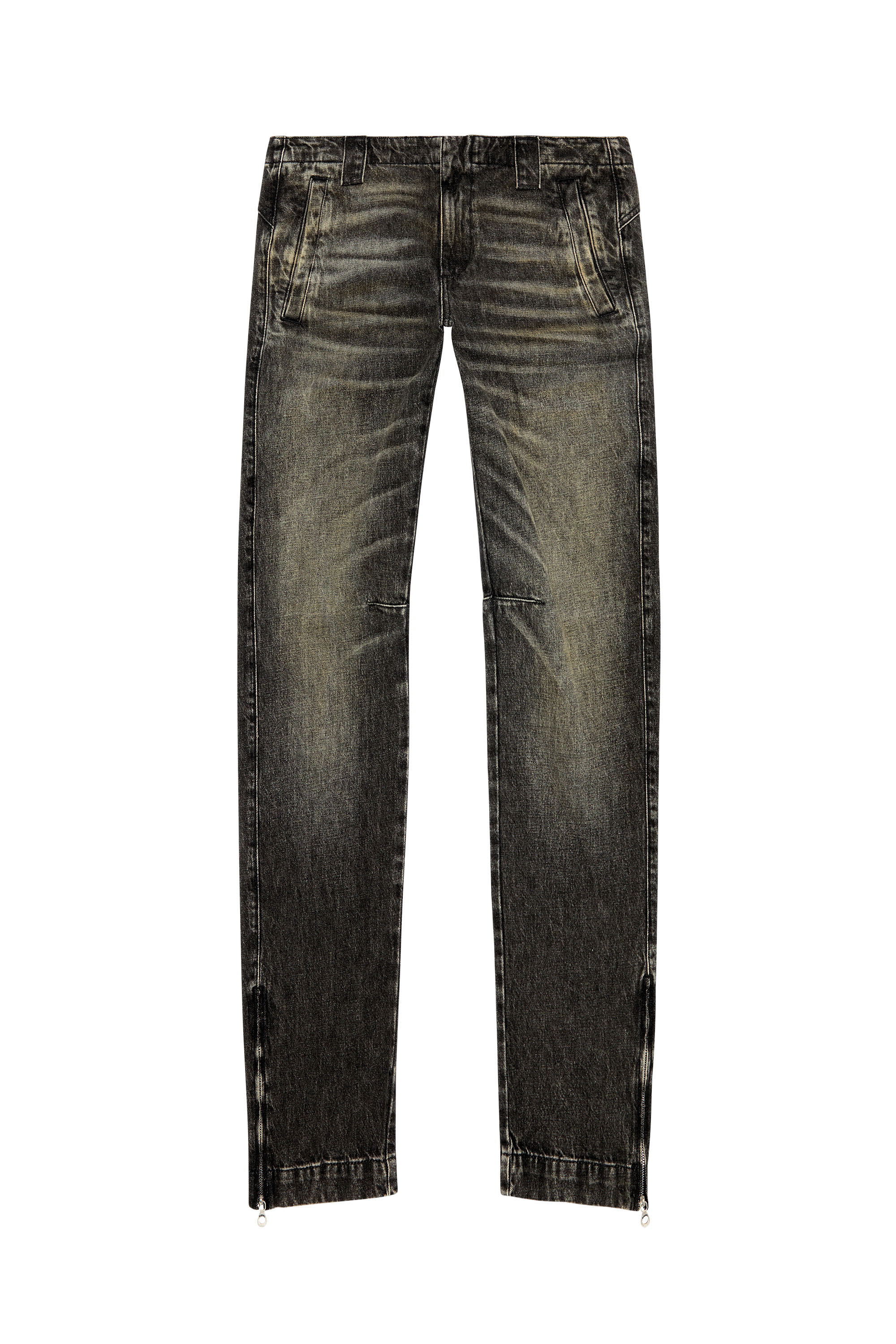 Diesel - Man's Regular Jeans D-Gene 0GHAA, Black/Dark grey - 5