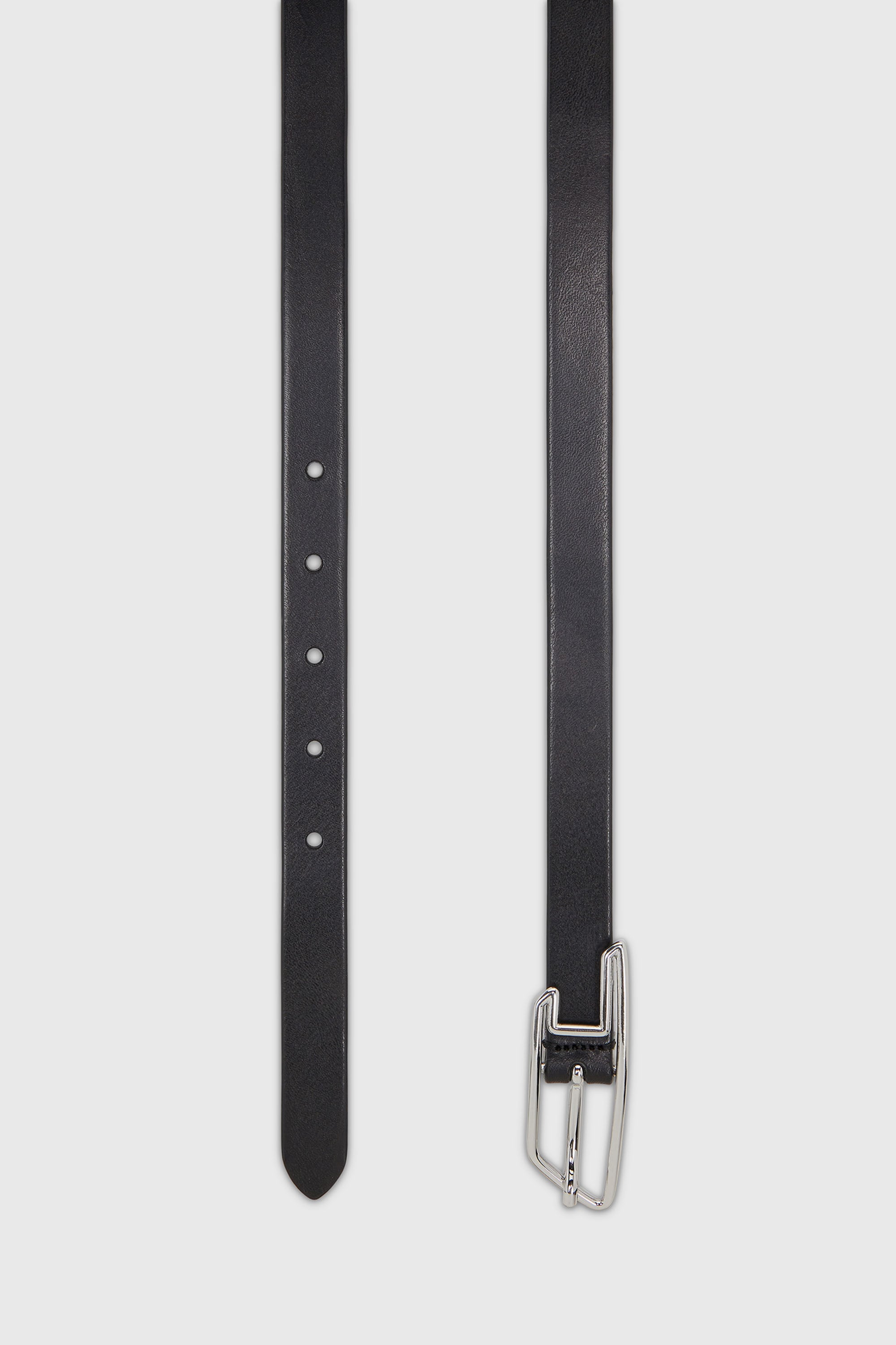 Diesel - B-D LINE W 20, Cintur&oacute;n 2 cm en piel pull-up con hebilla en D Mujer in Negro - 2