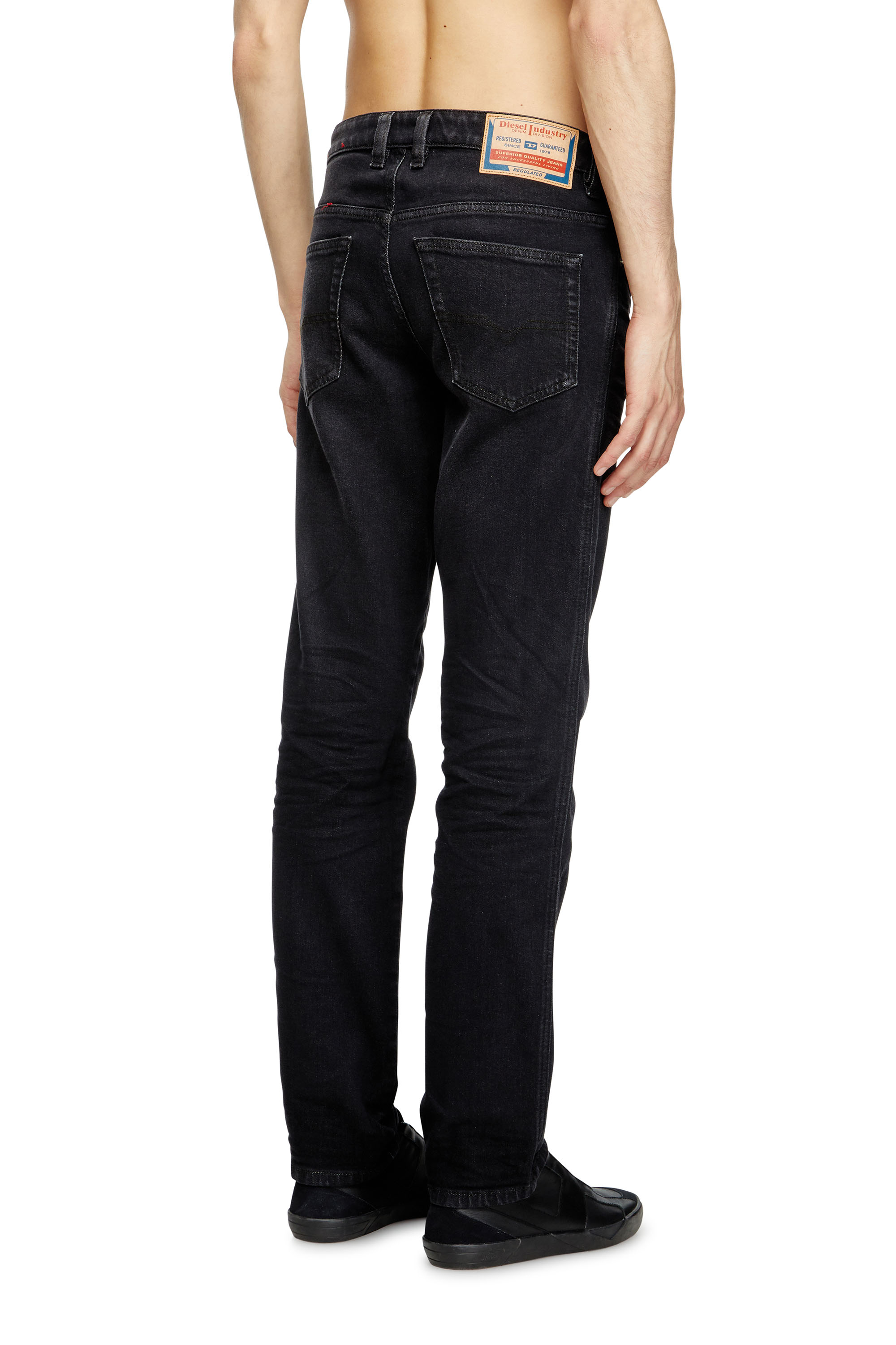 Slim Jeans 1993 D-Vyl 0DBEG, Noir/Gris foncé Diesel - Slim Jeans 1993 D-Vyl 0DBEG Homme, Noir/Gris foncé - Image 4