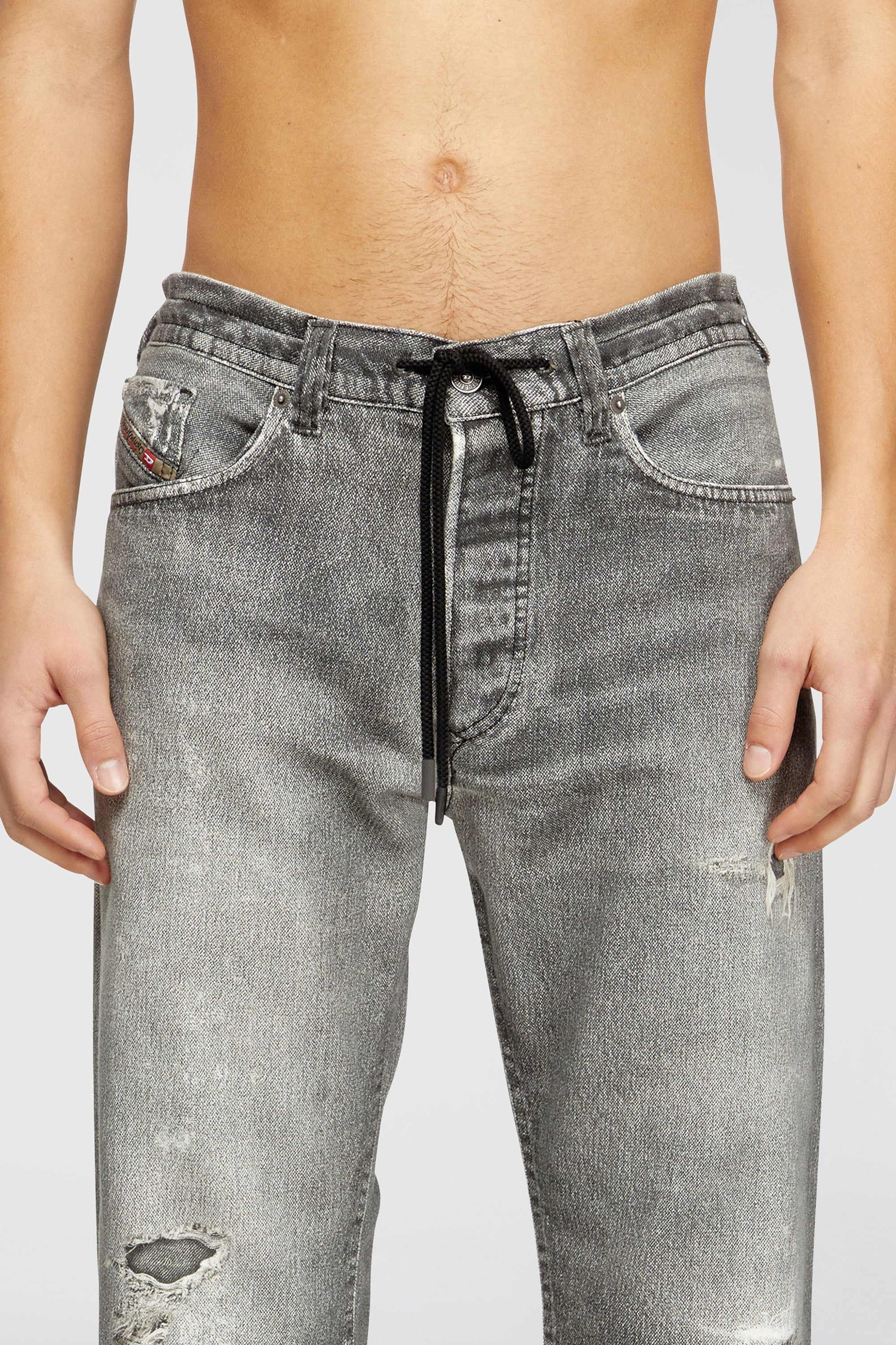 Diesel - Male's Relaxed 2080 D-Reel Joggjeans&reg; 068US, Grey - 5