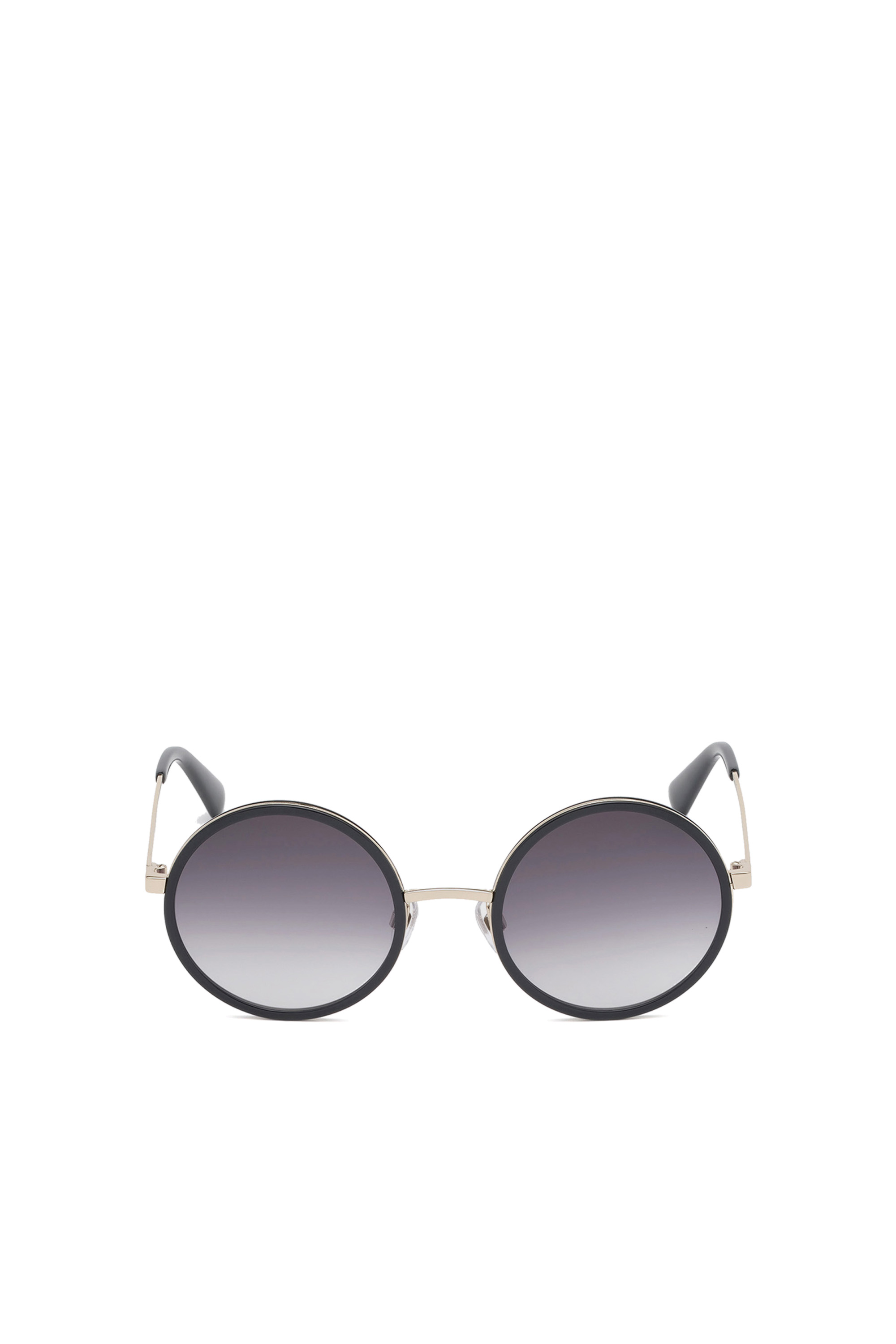Rounded sunglasses in acetate