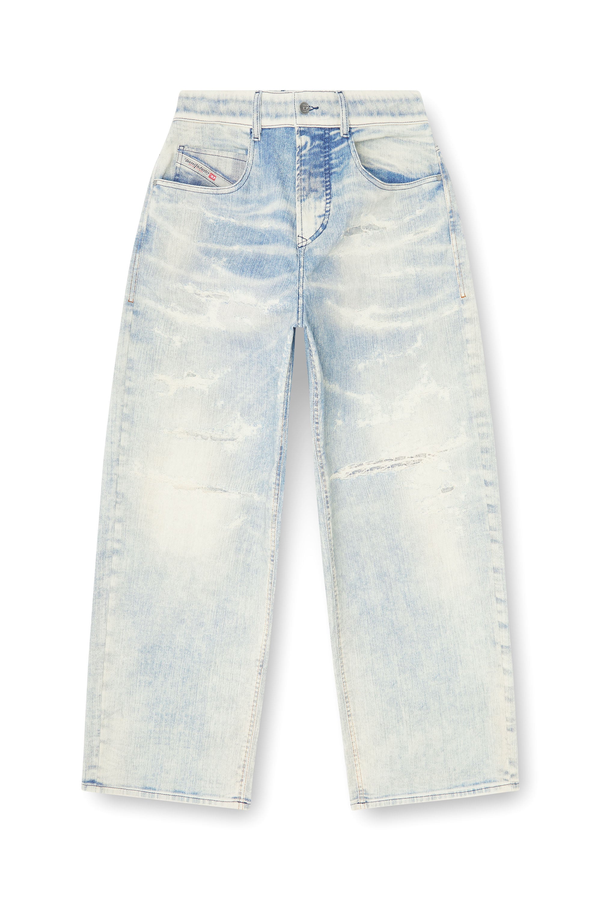 Diesel - Relaxed 2097 D-Enim-M Joggjeans&reg; 068XM Mixte, Bleu Clair - Image 1